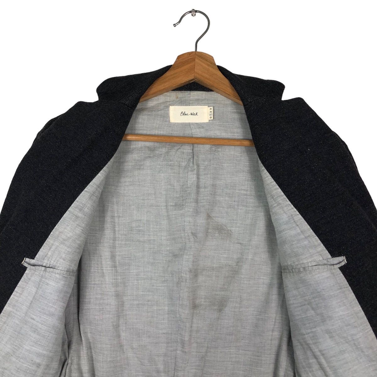 45rpm 🔥Vintage Chore Jacket Blue Work Japan Made Size US M / EU 48-50 / 2 - 14 Thumbnail
