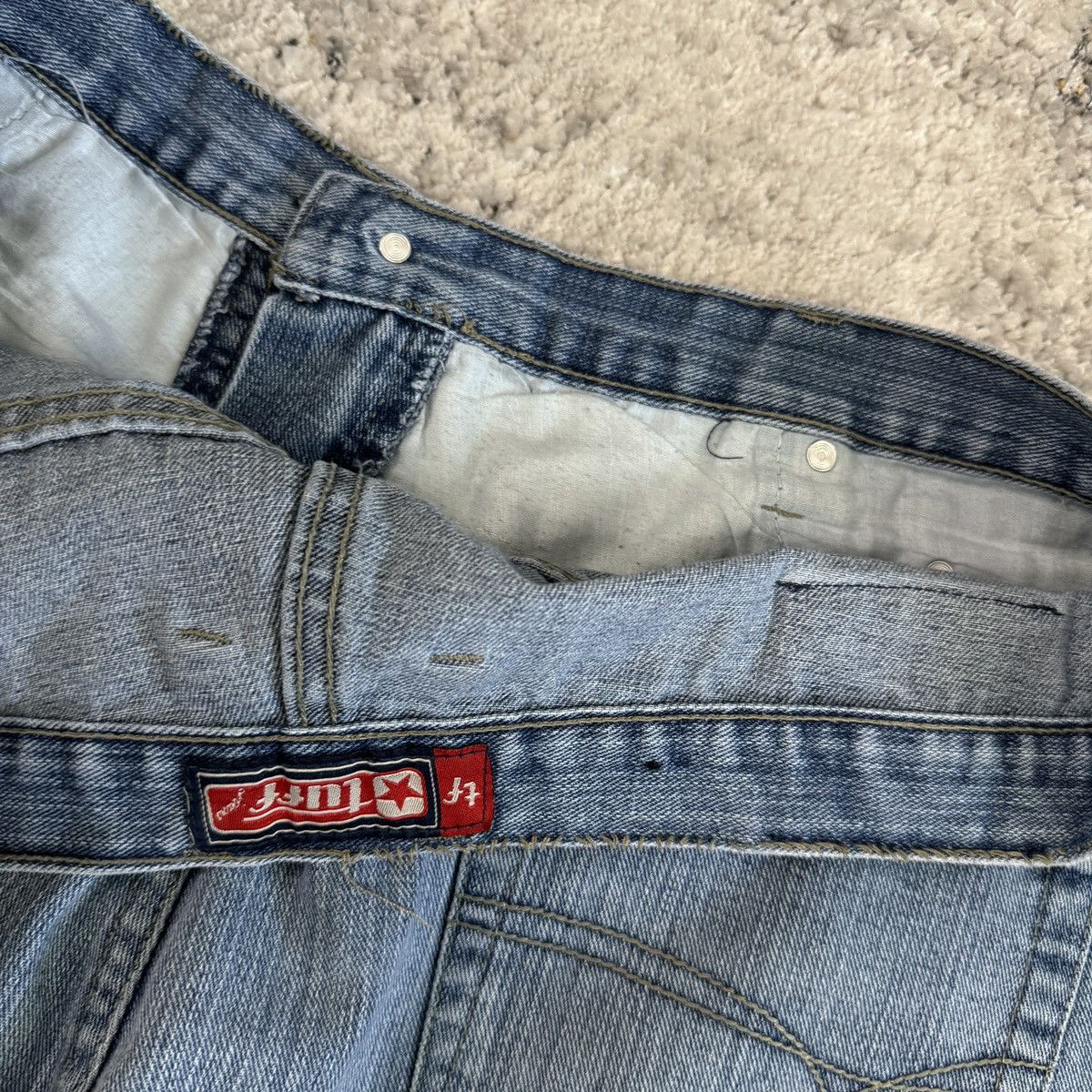 JNCO × Southpole × Vintage Crazy Vintate y2k Tuff baggy wide leg JNCO style shorts Size US 38 / EU 54 - 3 Thumbnail