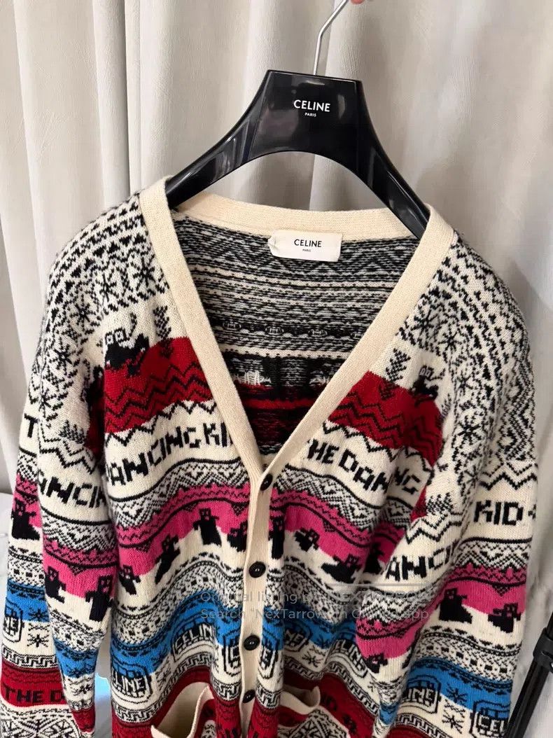 Celine Celine Knit Cardigan i Size US M / EU 48-50 / 2 - 4 Thumbnail