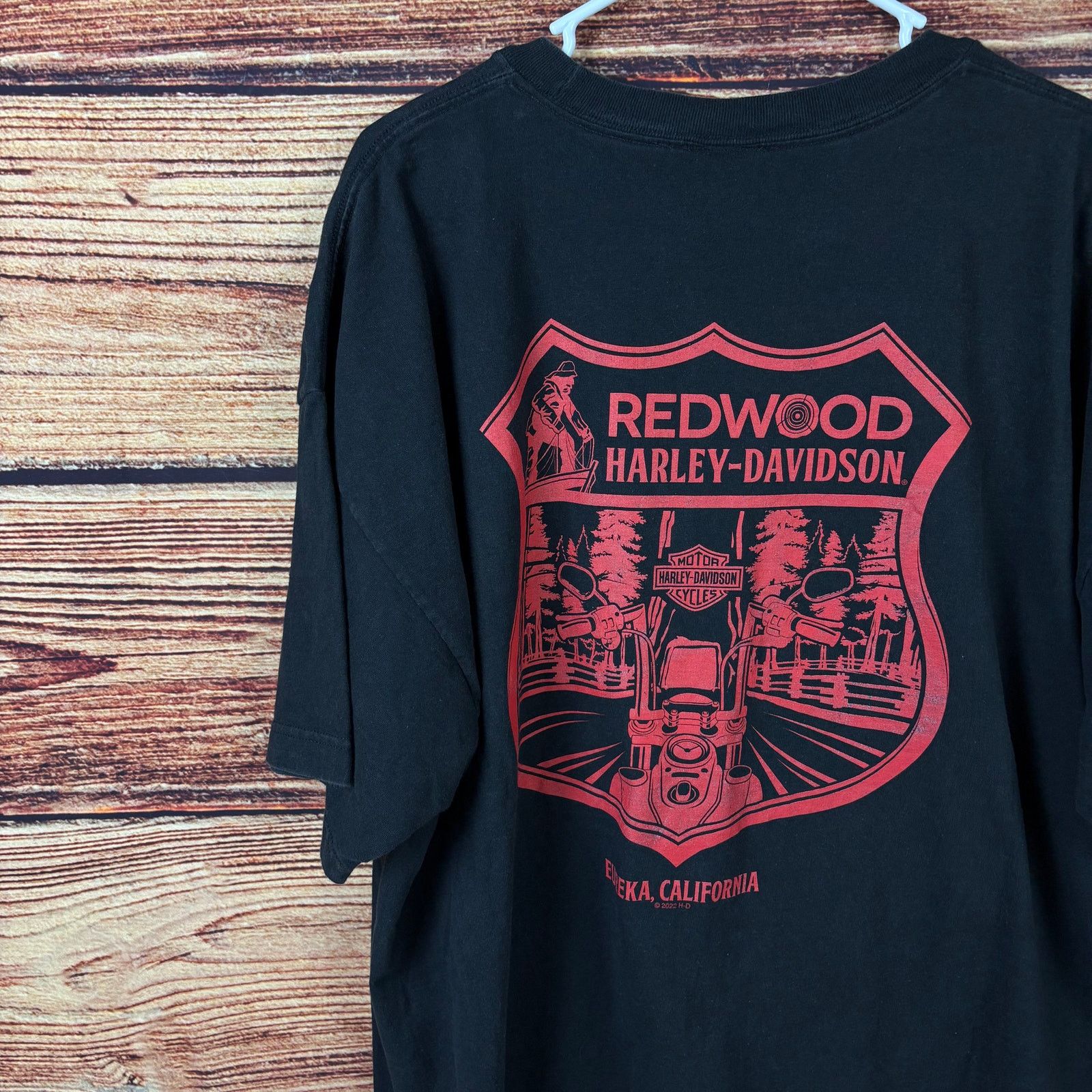 Harley Davidson Harley Davidson Motorcycles Eureka, California T-shirt Size US XXL / EU 58 / 5 - 7 Thumbnail