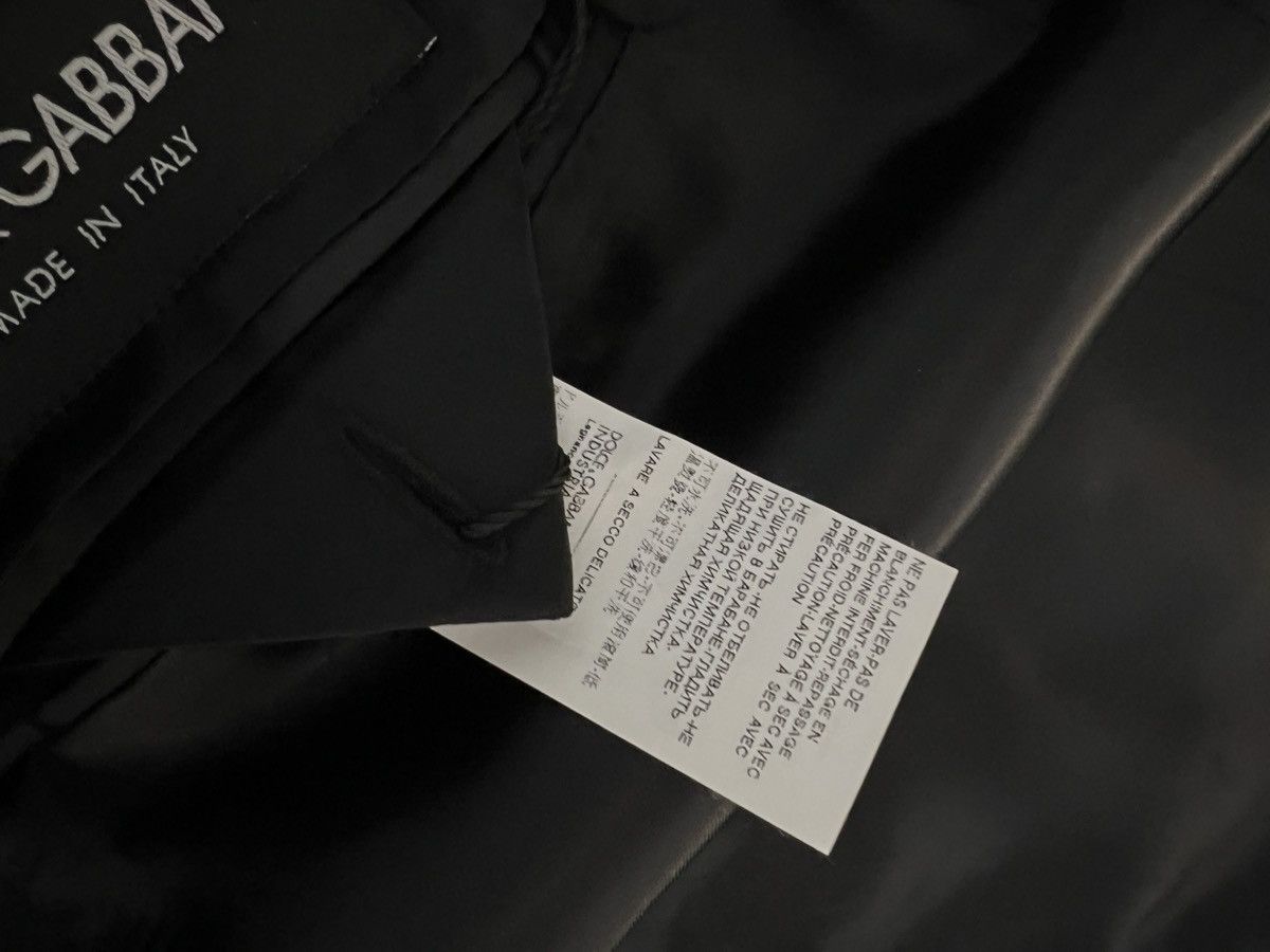 Dolce & Gabbana Dolce & Gabbana wool and silk brown tuxedo jacket Size 38R - 6 Thumbnail