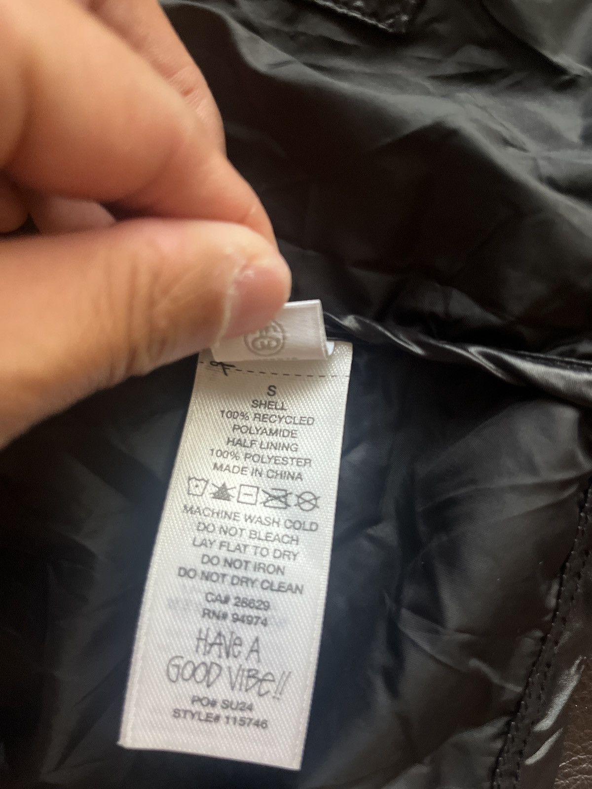 Stussy Stussy new beach shell nylon jacket S black majotech zip up Size US S / EU 44-46 / 1 - 10 Thumbnail