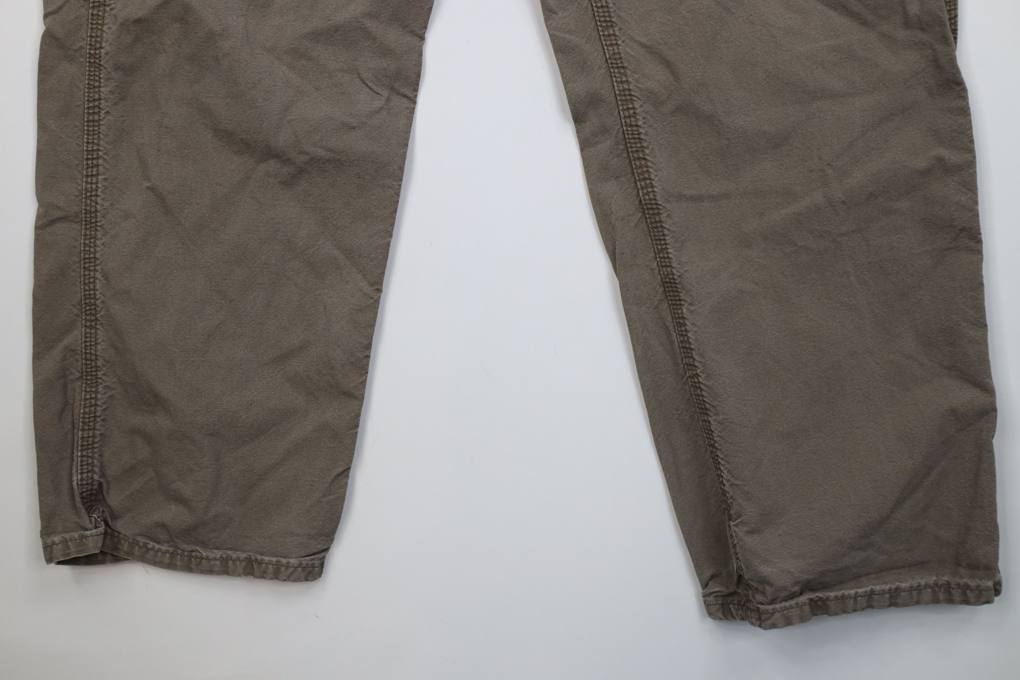 Carhartt Vintage Y2K Carhartt Wide Leg Dungaree Pants Light Cotton Size US 36 / EU 52 - 4 Thumbnail