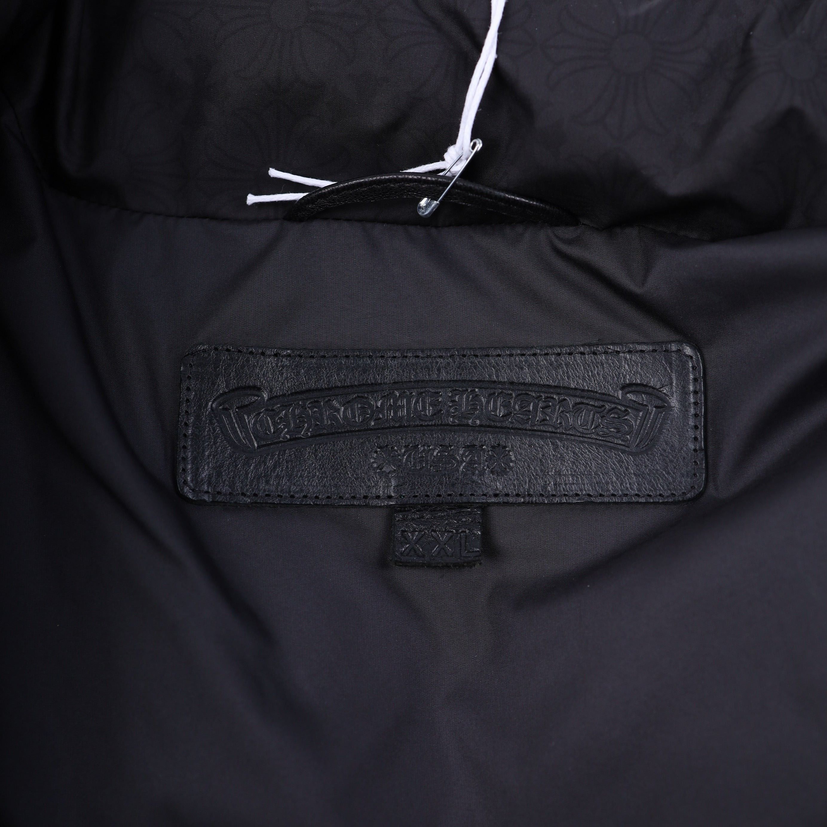 Chrome Hearts CHROME HEARTS BLACK PLUS MONOGRAM DOWN PUFFER JACKET Size US XXL / EU 58 / 5 - 9 Thumbnail