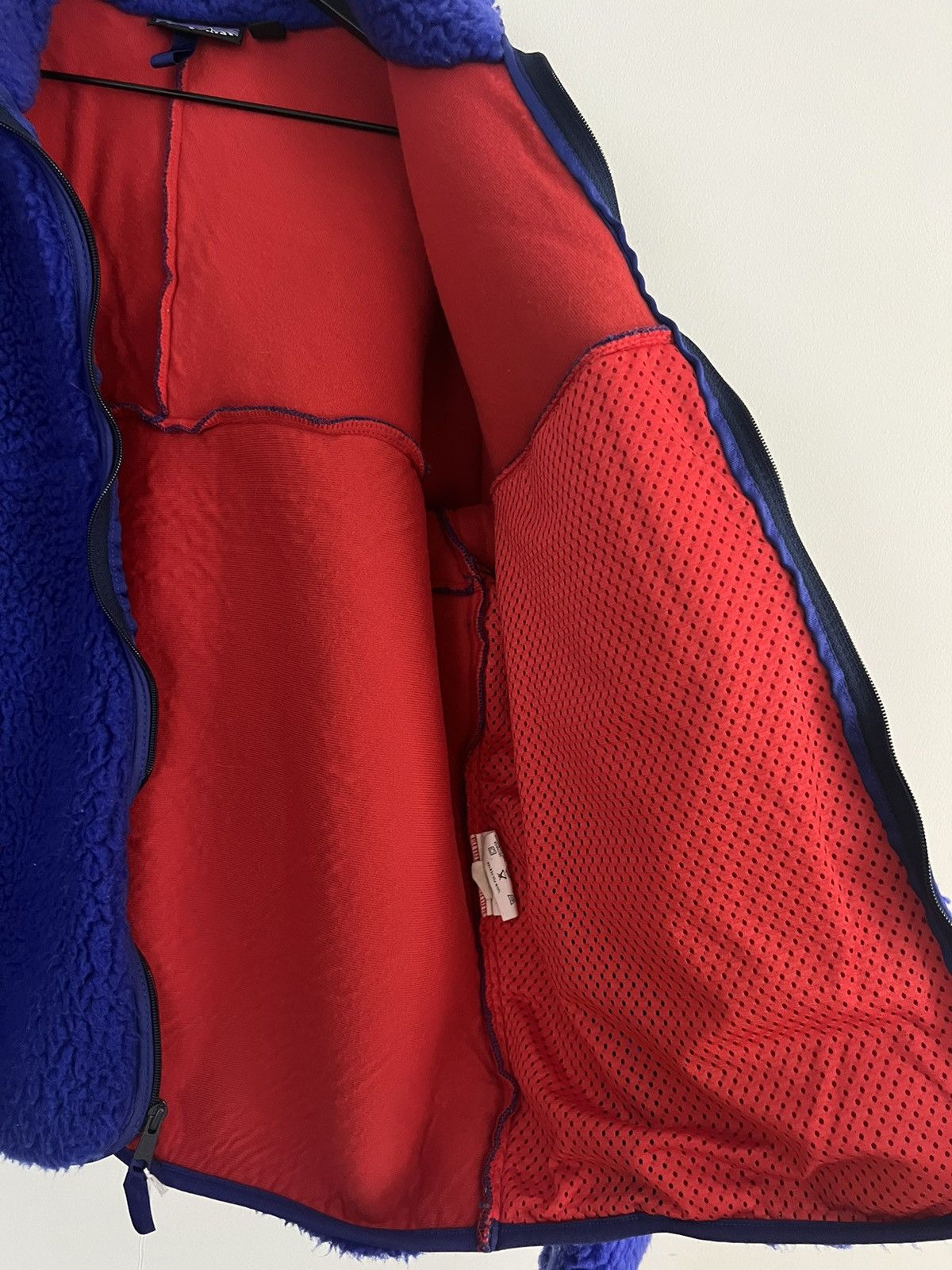 Patagonia × Vintage Patagonia Retro X Deep Pile Fleece Purple Violet Blue Large Size US L / EU 52-54 / 3 - 8 Thumbnail