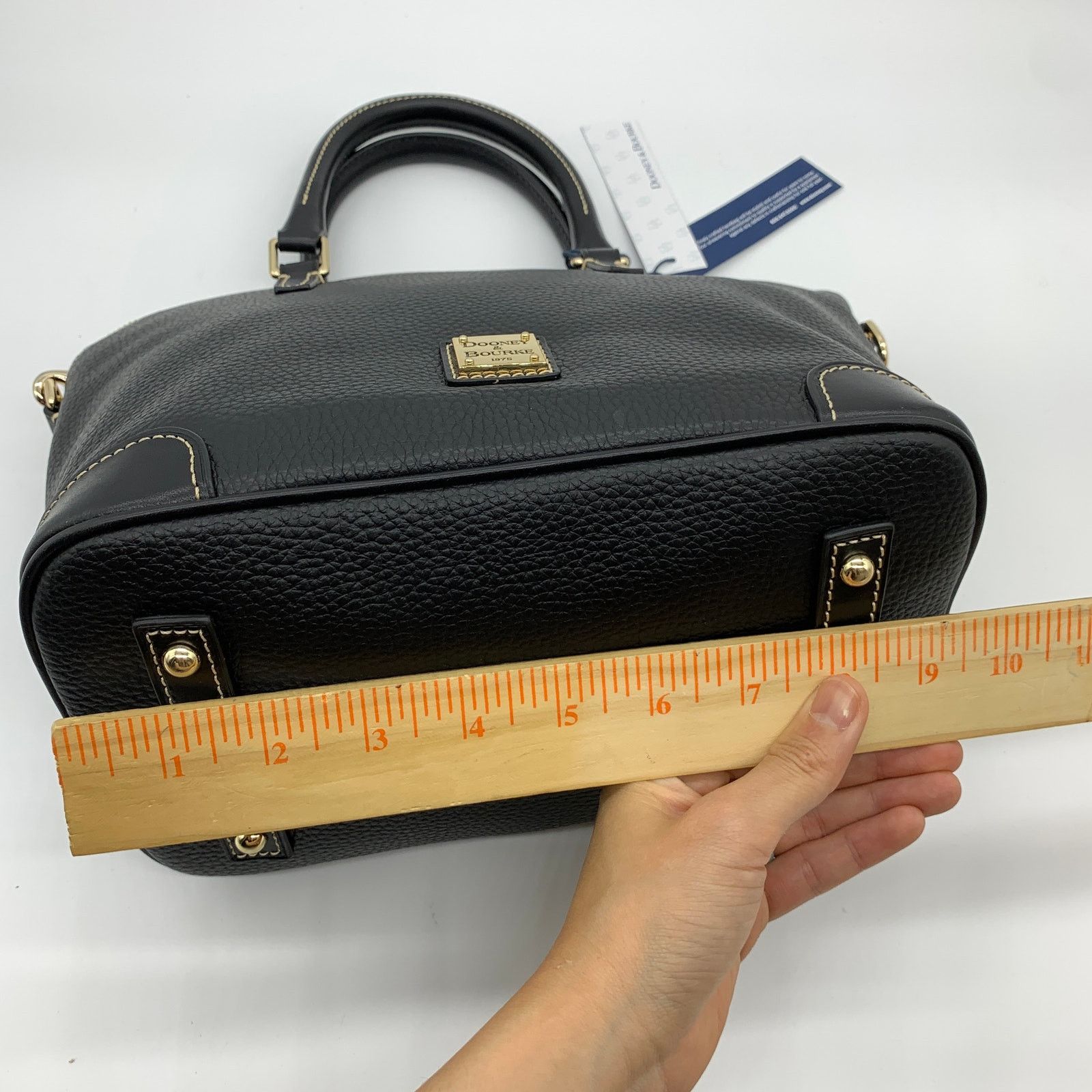 Dooney & Bourke Dooney & Bourke Black Satchel Shoulder Bag with Crossbody Size ONE SIZE - 5 Thumbnail
