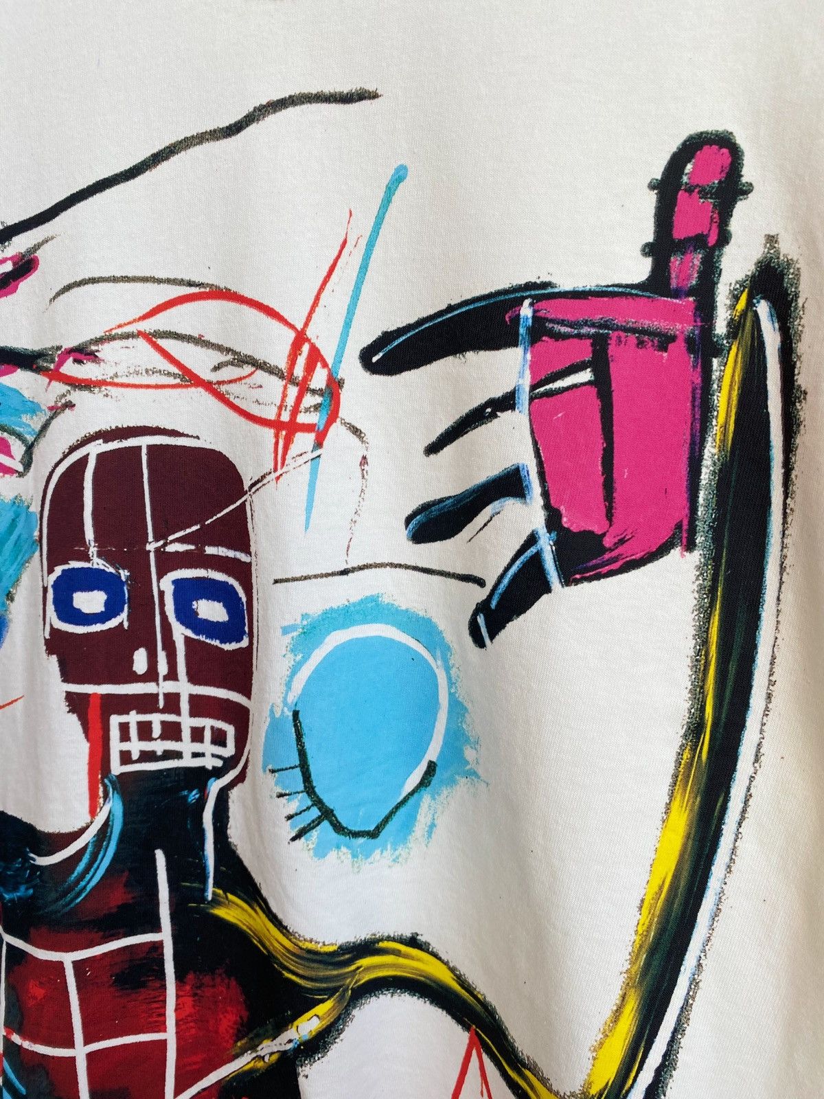 H&M × Jean-Michel Basquiat × Who Decides War WHO DECIDES WAR x BASQUIAT x H&M RELAXED FIT COTTON T-SHIRT Size US XL / EU 56 / 4 - 22 Thumbnail