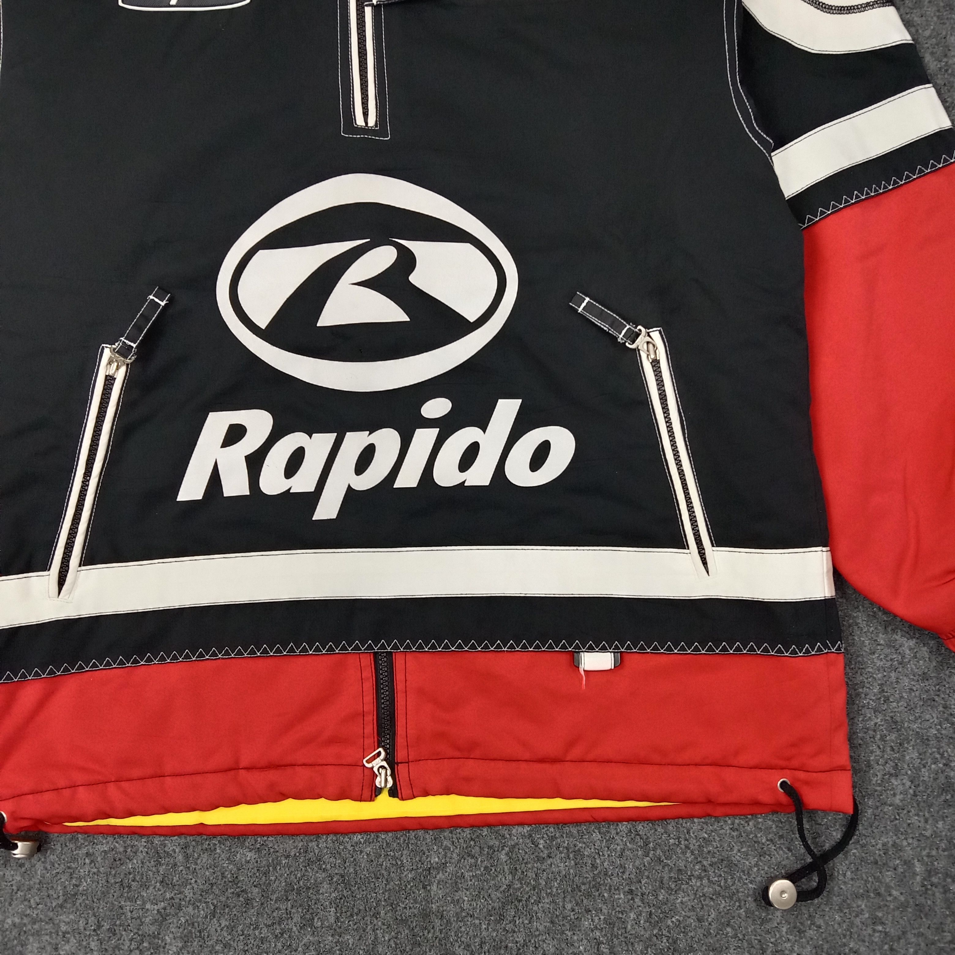Japanese Brand Rapido Winter Universiade Jacket Hoodie C251N4 Size US XXL / EU 58 / 5 - 2 Thumbnail
