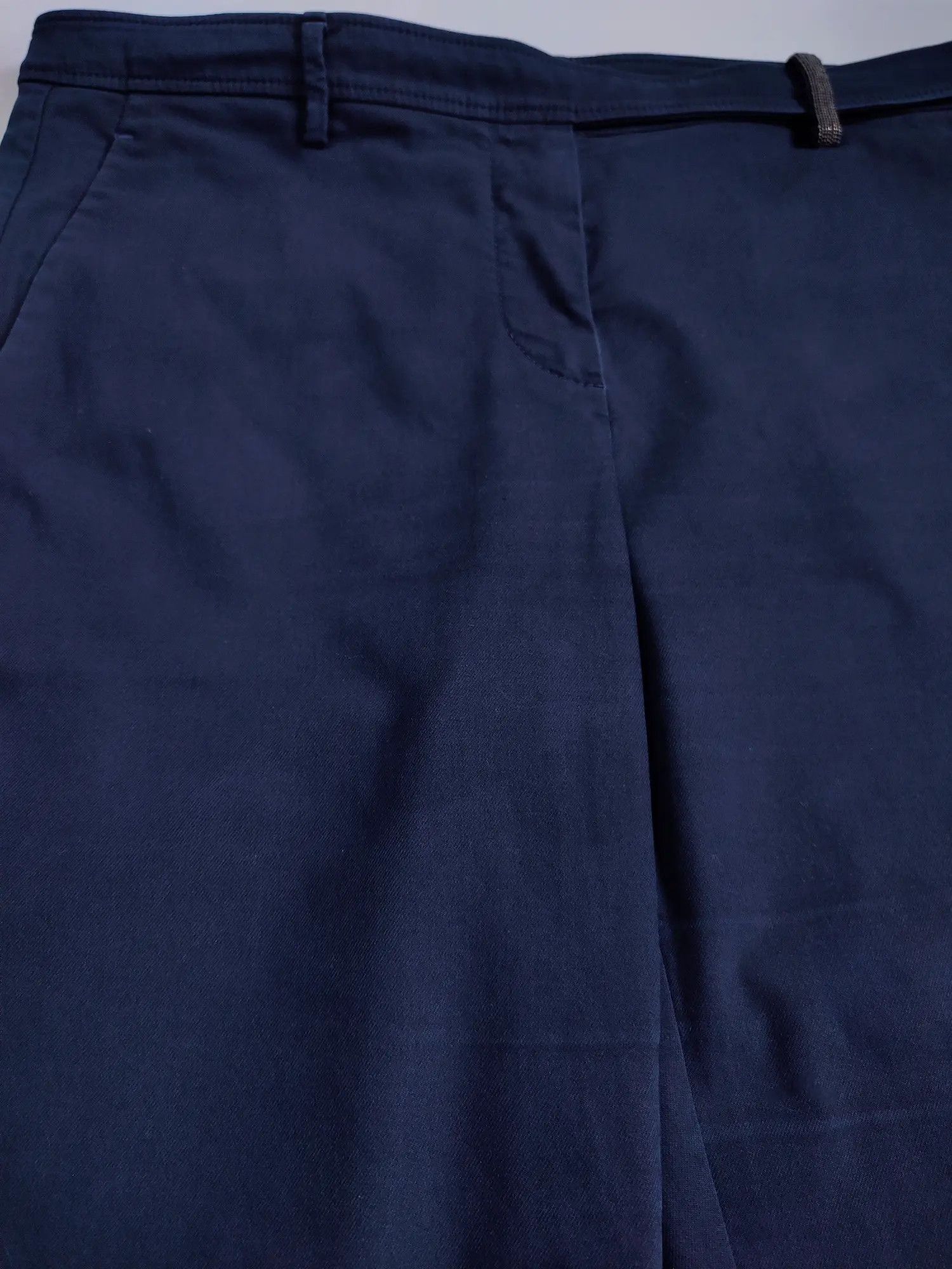 Brunello Cucinelli Brunello Cucinelli Monolithic Chain Trousers Casual Pants Size 32" / US 10 / IT 46 - 8 Thumbnail