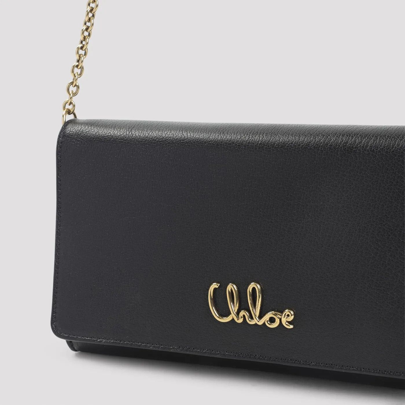 Chloe Chloe Black Leather Shoulder Bag New & Authentic Size ONE SIZE - 3 Thumbnail