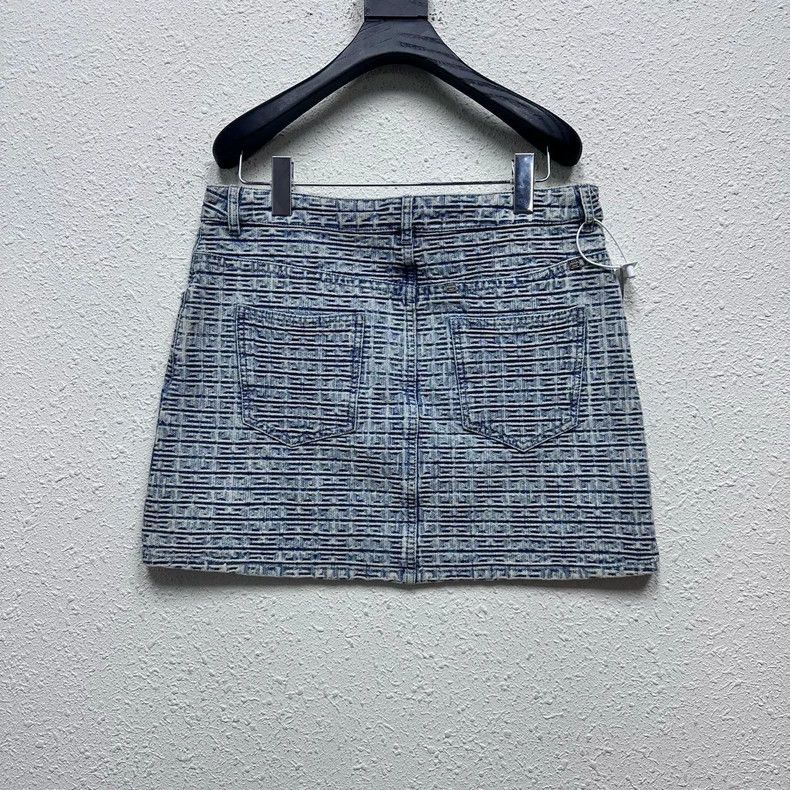 Other Givenchy Size42 4G vintage denim skirt Size M / US 6-8 / IT 42-44 - 2 Thumbnail
