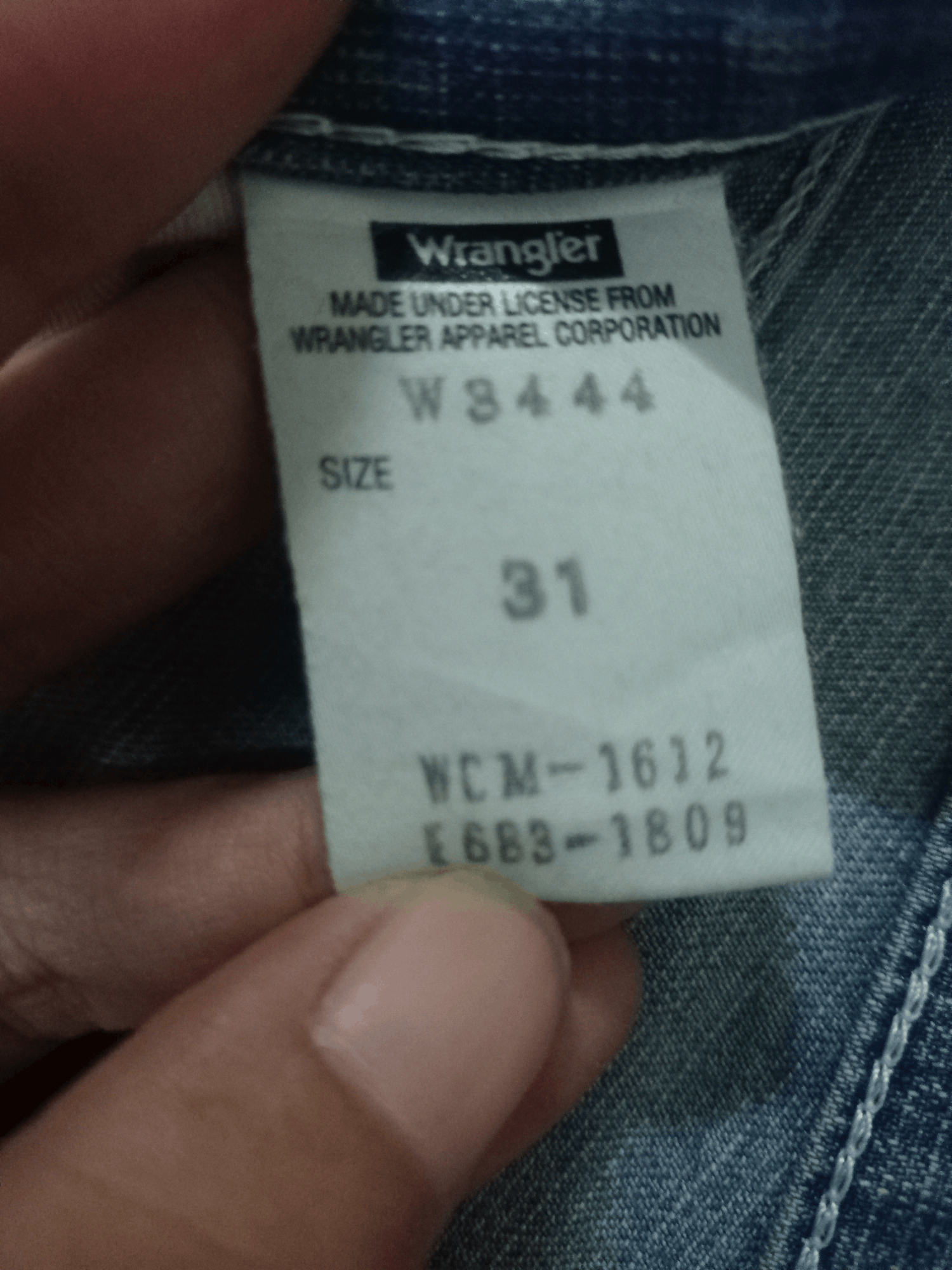 Wrangler Vintage Wrangler Blue Wash Distressed Baggy Jeans 30x27 Size US 30 / EU 46 - 12 Thumbnail
