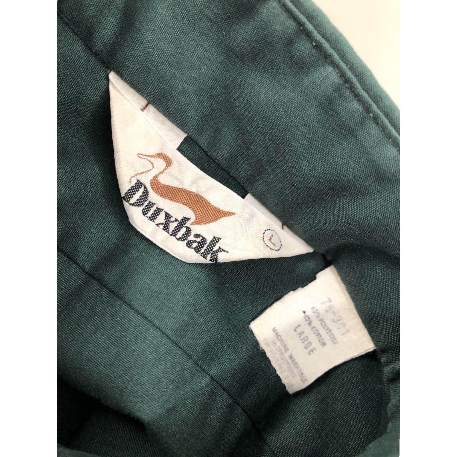 Epaulet DUXBAK - Vintage EPAULETS Safari Hunting Lg. Shirt Shirt Men L Green Long Sleeve Button-Up Size US L / EU 52-54 / 3 - 5 Thumbnail