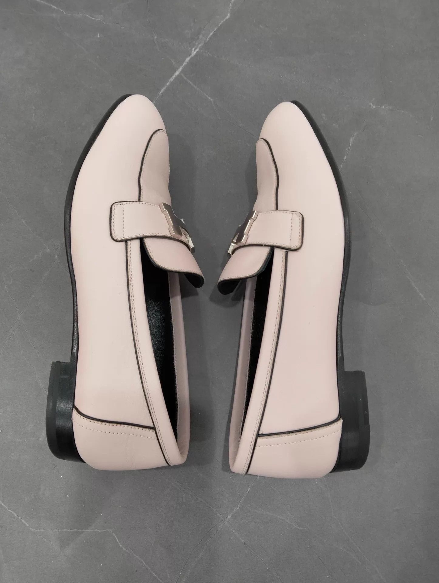 Hermes Hermes Pink Loafer 37 Size US 6.5 / IT 36.5 - 3 Thumbnail