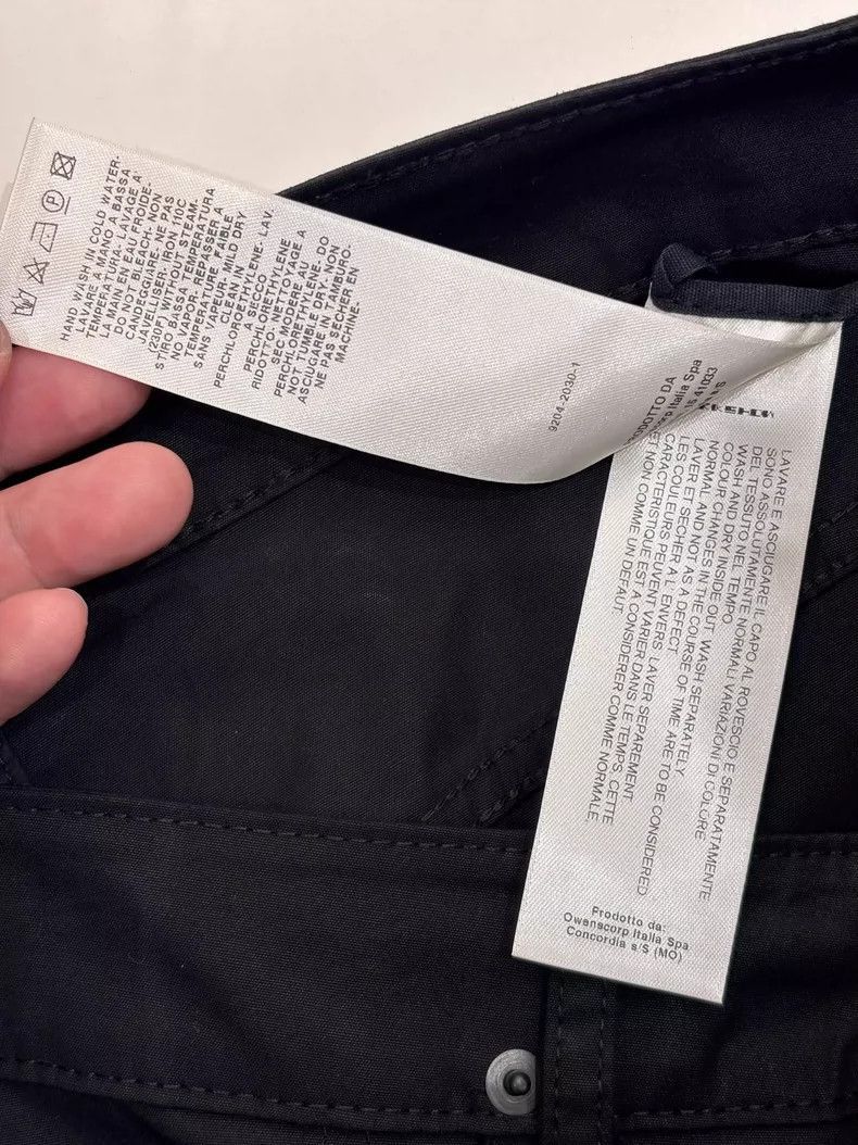 Rick Owens Rick Owens High Waist Men's Cropped Pants-2505 Size US 30 / EU 46 - 6 Thumbnail
