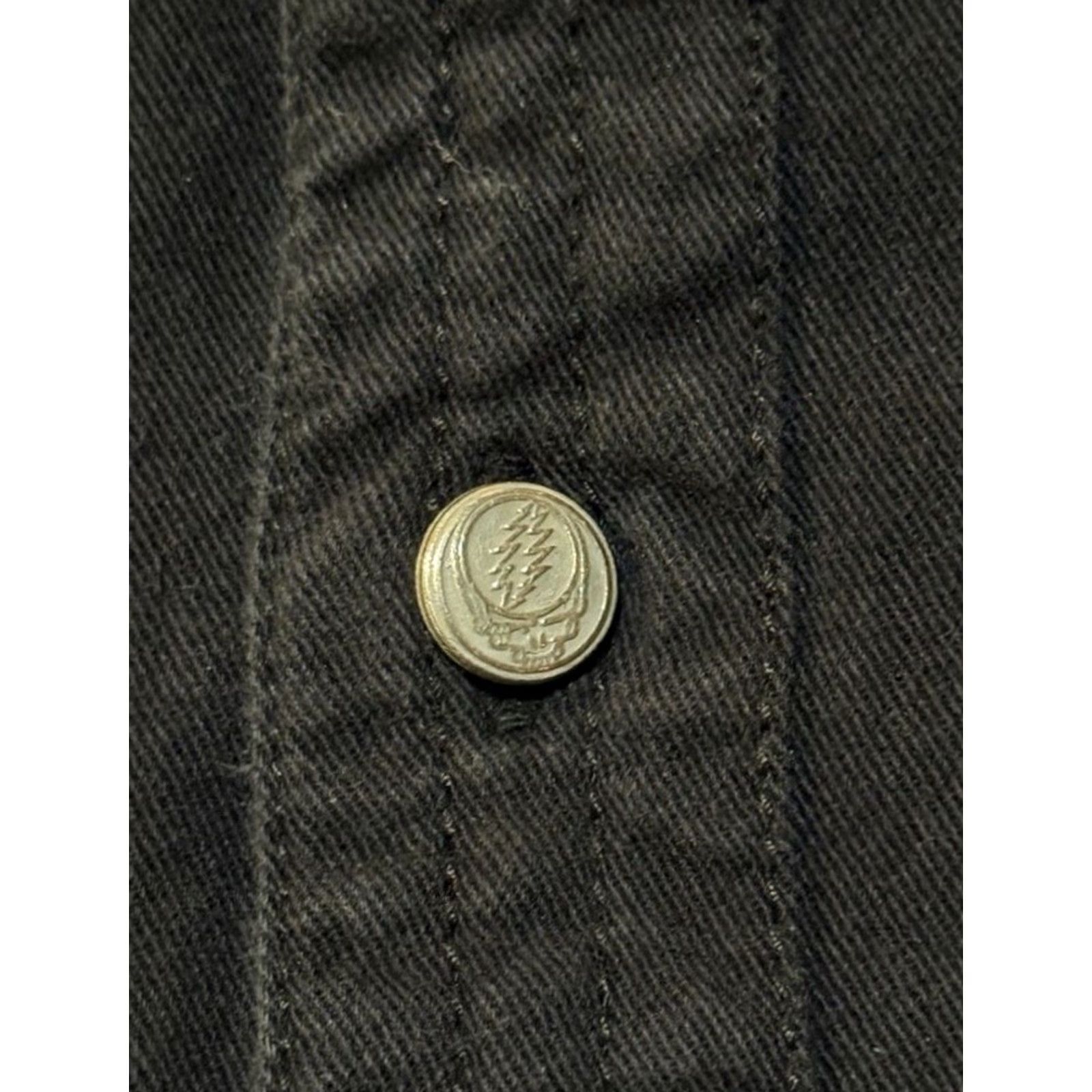 Eton Teton x Grateful Dead Denim Long Sleeve Work Shirt GD Logo Buttons Men’s S Black Shirt Size US S / EU 44-46 / 1 - 6 Thumbnail