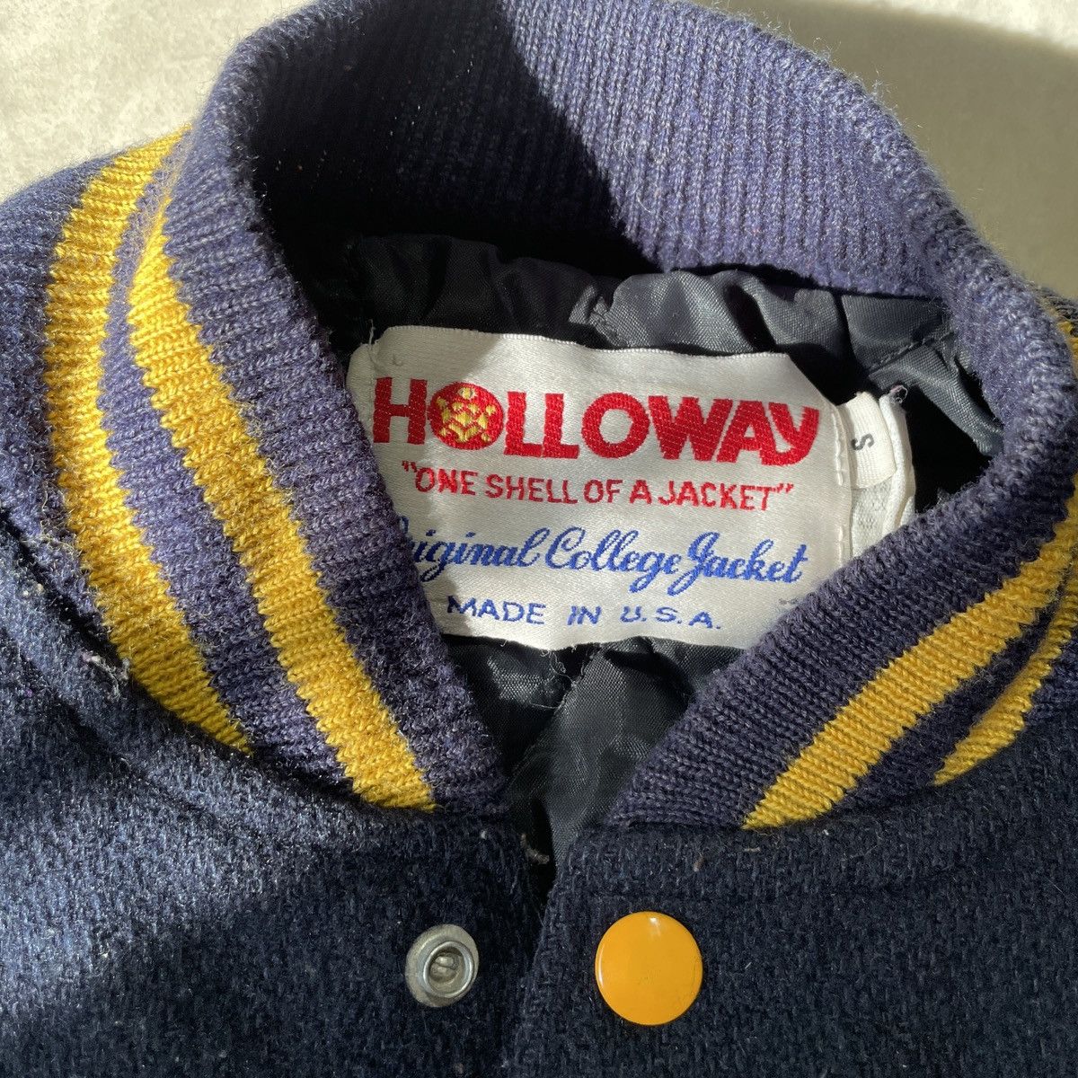 Holloway Vintage Holloway letterman Varsity jacket Mason Size US S / EU 44-46 / 1 - 10 Thumbnail