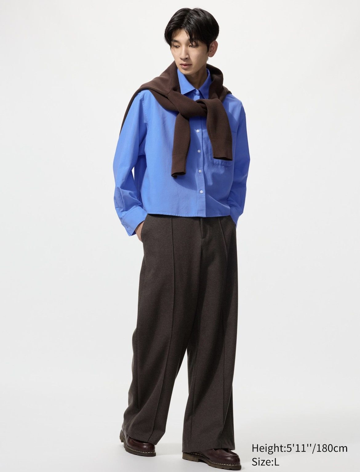 Uniqlo Uniqlo Brushed Jersey Wide Pants Size 29" - 5 Thumbnail