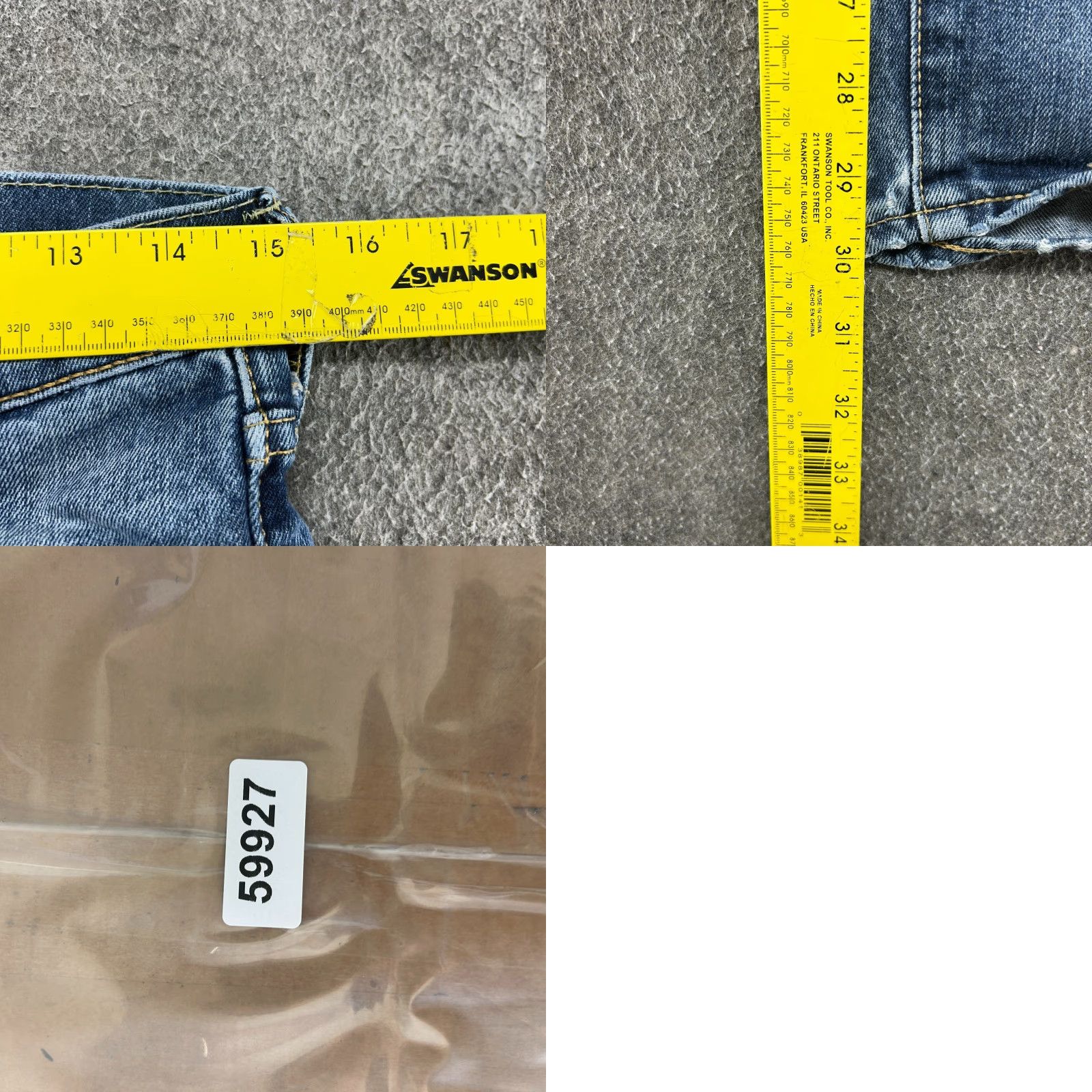 Levi's Levi's 511 Jeans Mens 30x30 Blue Slim Straight Leg Medium Wash Stretch Denim Size US 30 / EU 46 - 10 Thumbnail