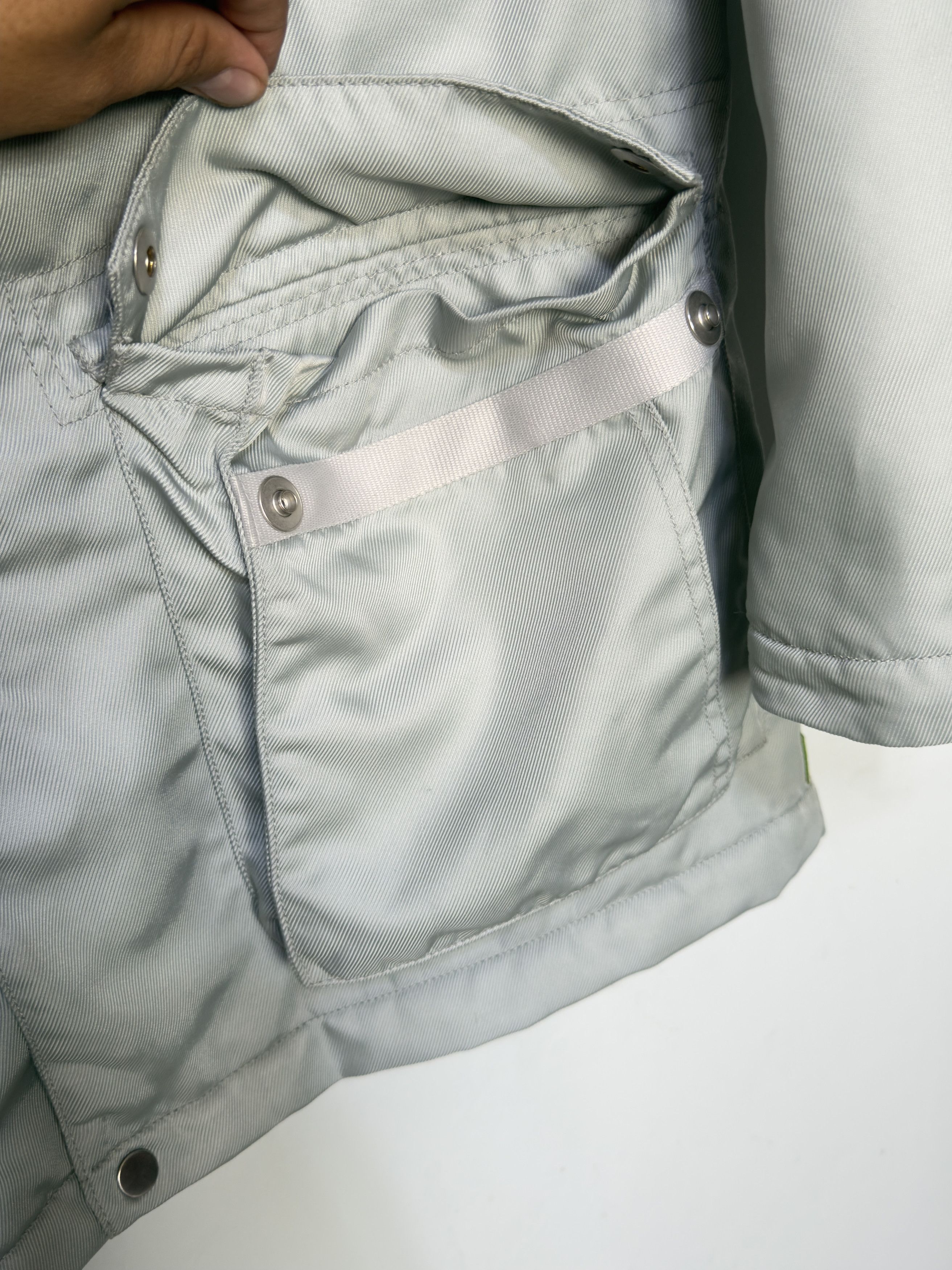 Hugo Boss 🔥 Hugo boss puffer down jacket parka ice blue size L Size US L / EU 52-54 / 3 - 10 Thumbnail