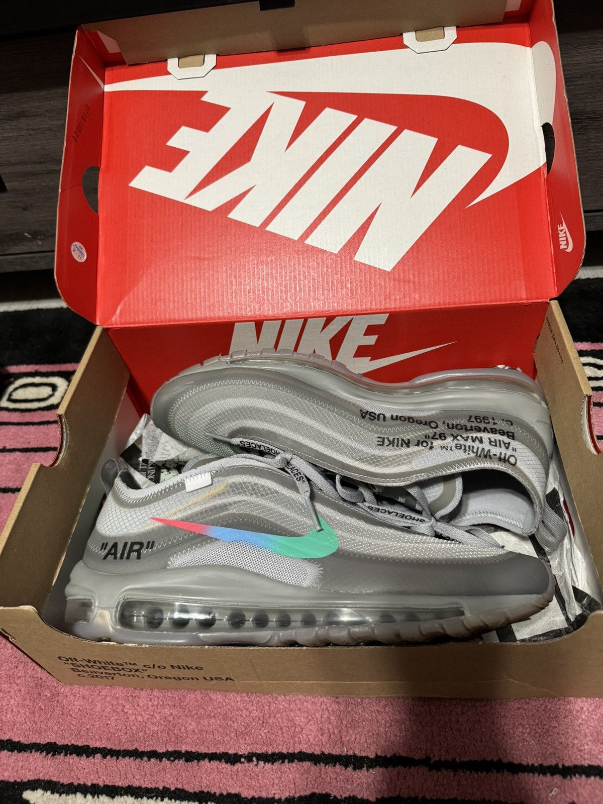 Nike Off White Off white Nike Air max 97 Menta Grailed