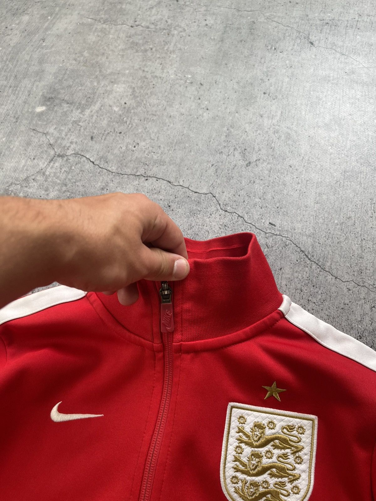 Nike Nike England Football Full Zip Tracksuit Jacket Size US M / EU 48-50 / 2 - 5 Thumbnail
