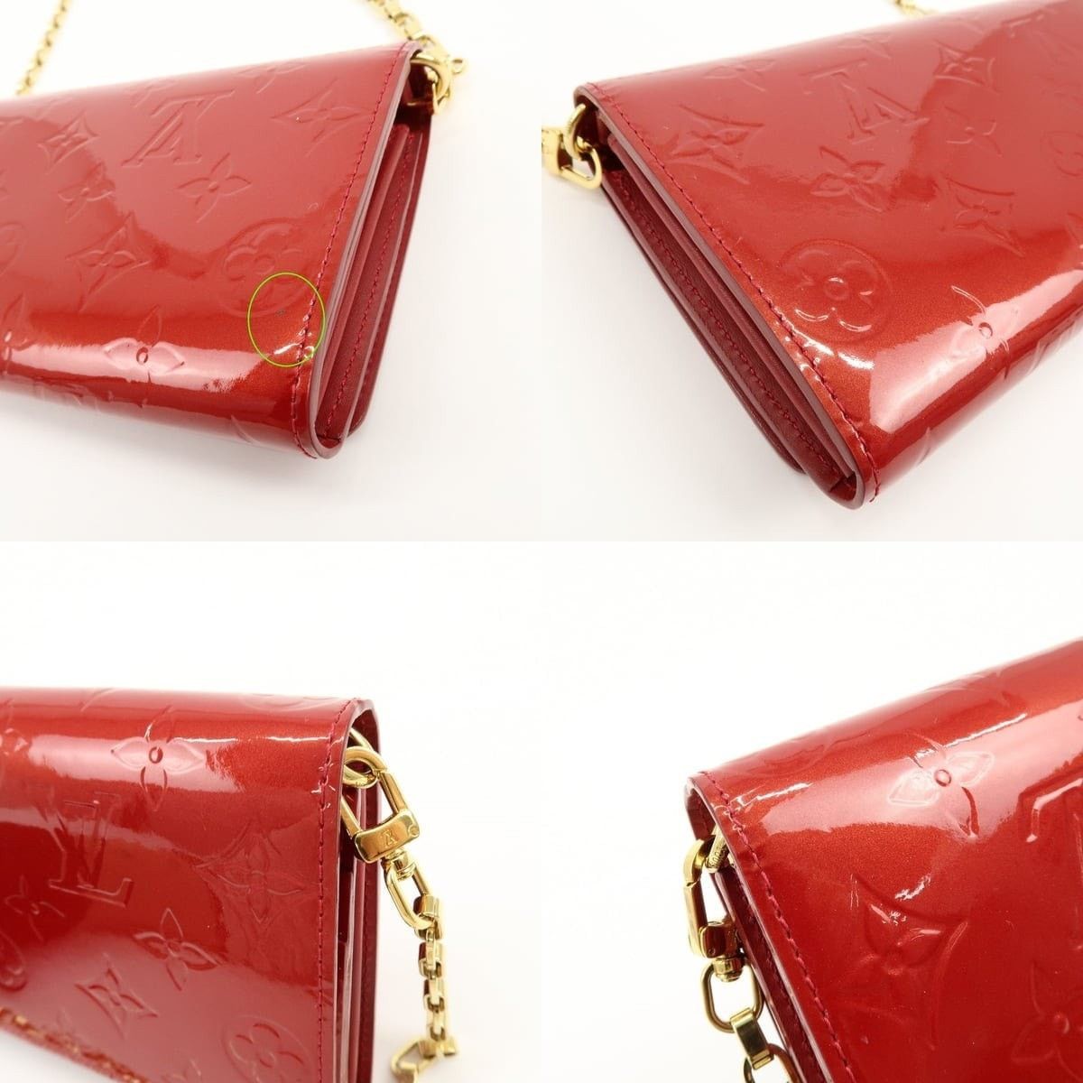 Louis Vuitton Louis Vuitton Monogram Vernis Portefeuille Sarah Chain Bag Size ONE SIZE - 5 Thumbnail