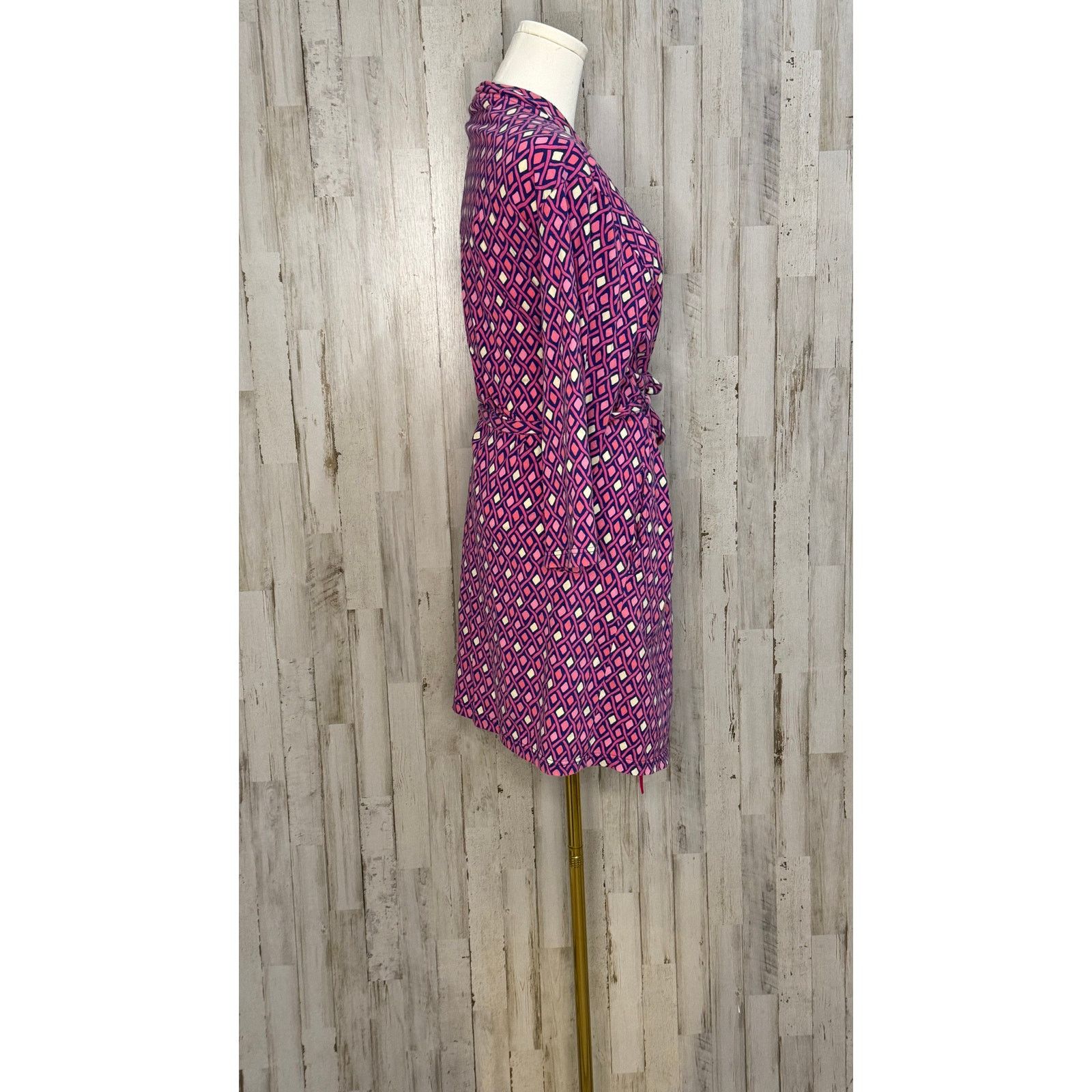 Vera Bradley Vera Bradley Women's Geometric Robe Size S/M Multicolor Size ONE SIZE - 2 Thumbnail