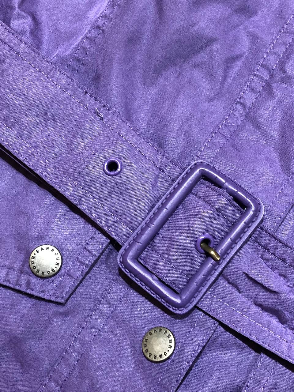 Barbour vintage purple Barbour jacket logo Y2K Streetwear Size M / US 6-8 / IT 42-44 - 11 Thumbnail