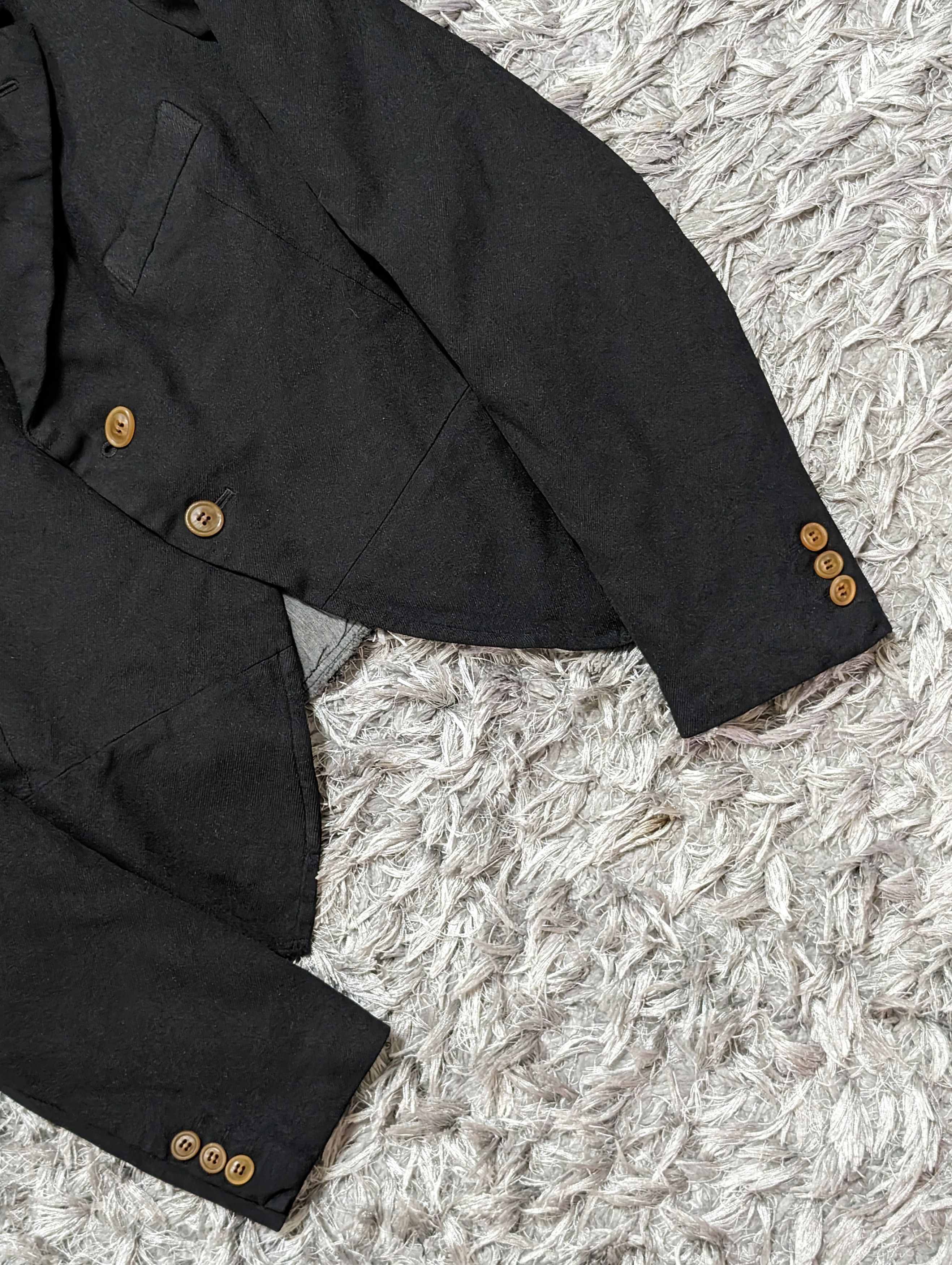 Comme des Garcons S/S 2004 Comme Des Garcons Cropped Tail Jacket Outerwear Size M / US 6-8 / IT 42-44 - 4 Thumbnail