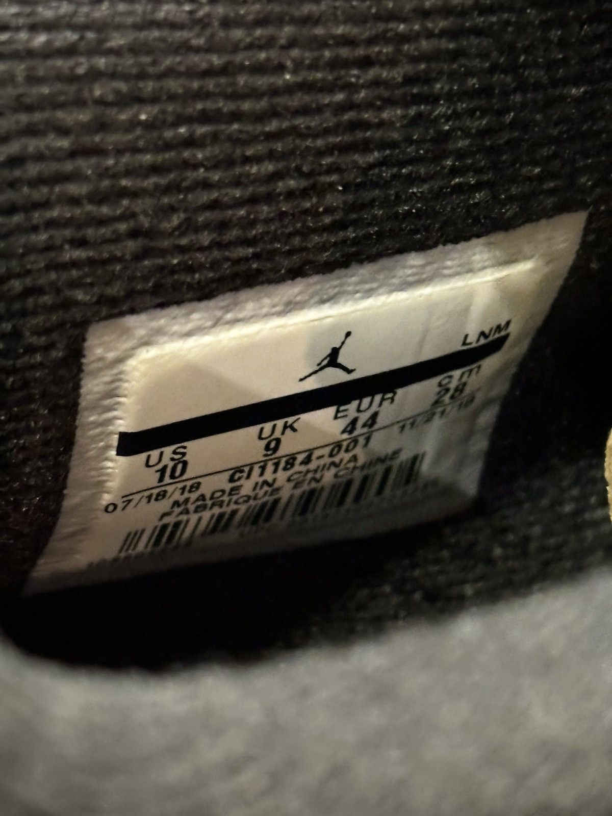 Jordan Brand Jordan 4 ‘Black Laser Gum’ Size US 10 / EU 43 - 6 Thumbnail