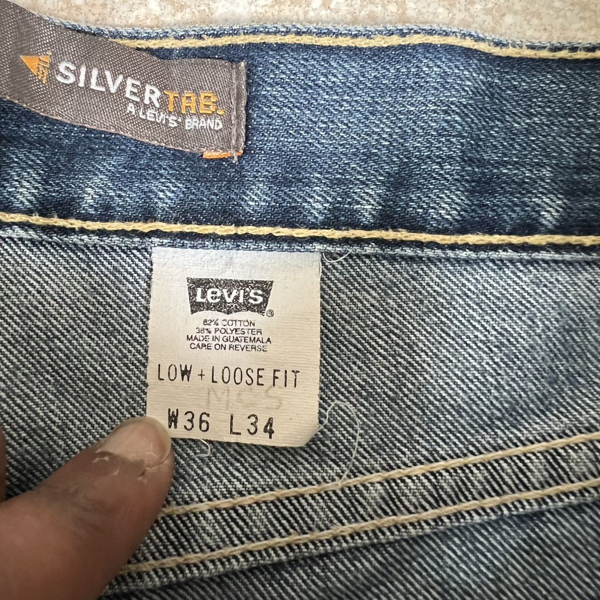 Levi's Levis Silver Tab Jeans Low & Loose Size 34 X 30 SilverTab Size US 34 / EU 50 - 9 Thumbnail