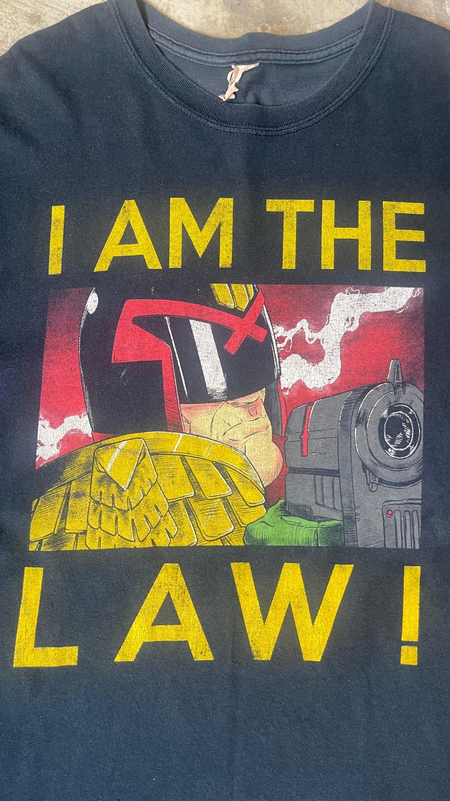 Vintage Judge Dreed “I Am The Law” Size US XL / EU 56 / 4 - 3 Thumbnail
