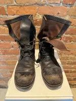 Carpe Diem Carpe Diem Distressed Combat Boots Size US 8 / EU 41 - 6 Thumbnail