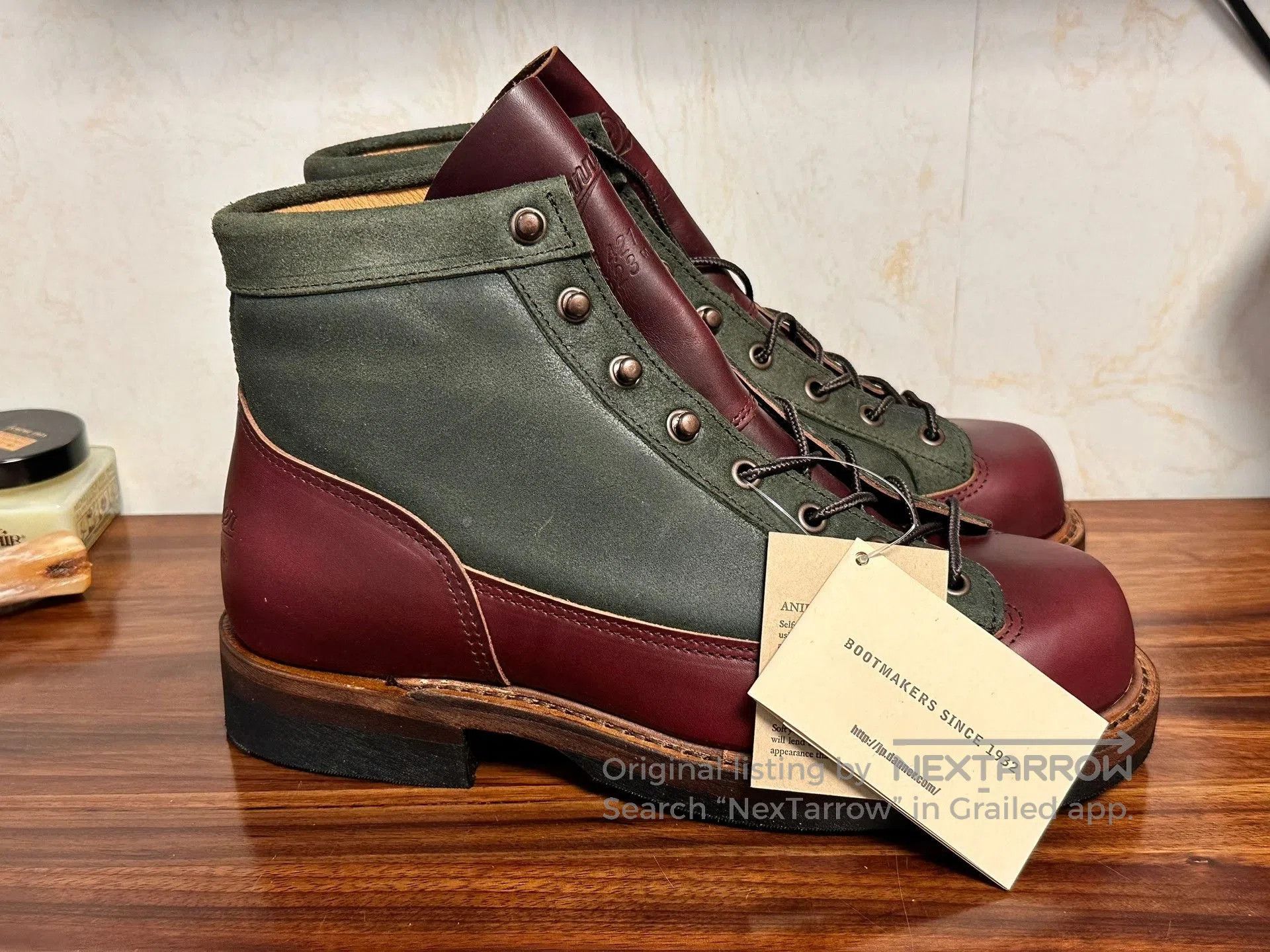 Danner Danner BISMARK3 Horween Leather Work Boots. Size US 7.5 / EU 40-41 - 3 Thumbnail