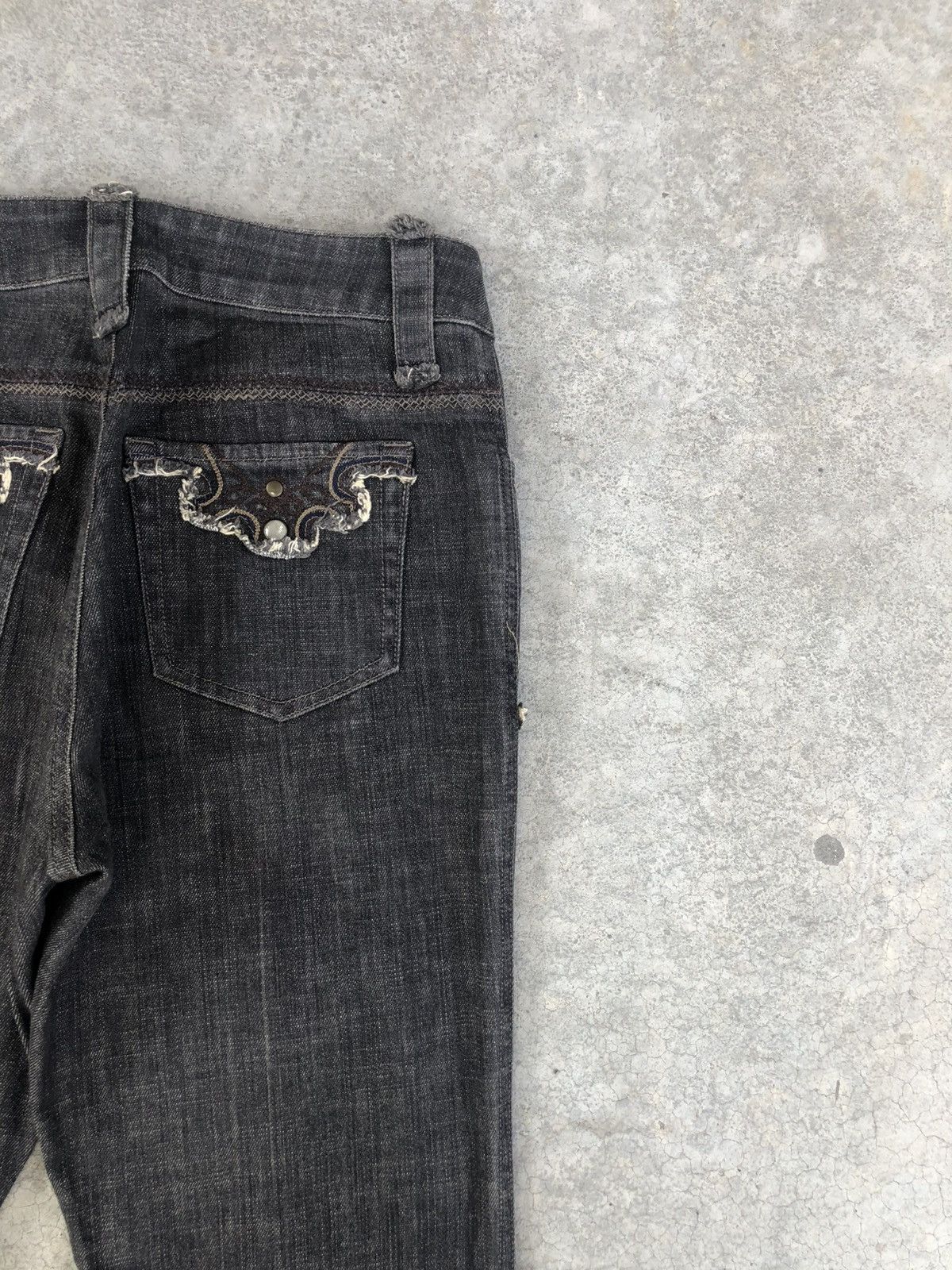 If Six Was Nine Japanese Allumette Flared Jeans Distressed Jeans Size US 28 / EU 44 - 10 Thumbnail