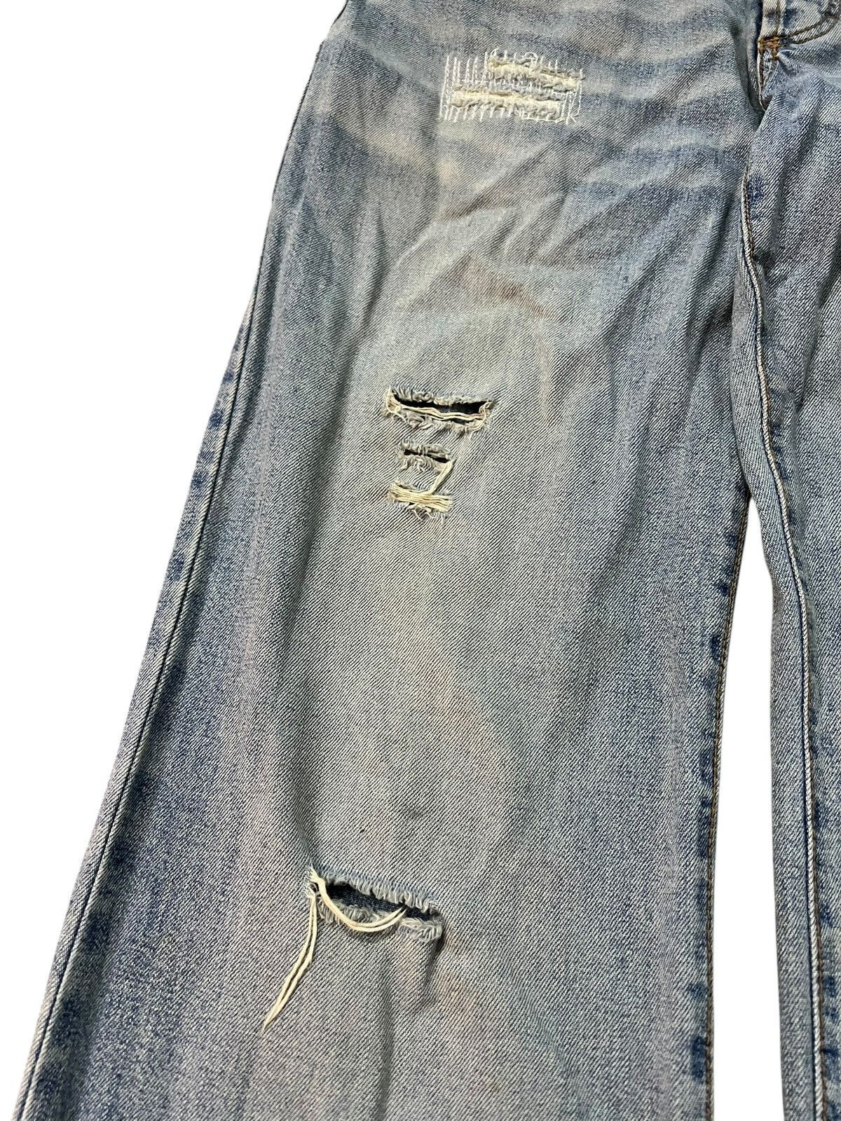Dolce & Gabbana Dolce & Gabbana Distressed Light Wash Jean like kapital Size US 29 - 4 Thumbnail