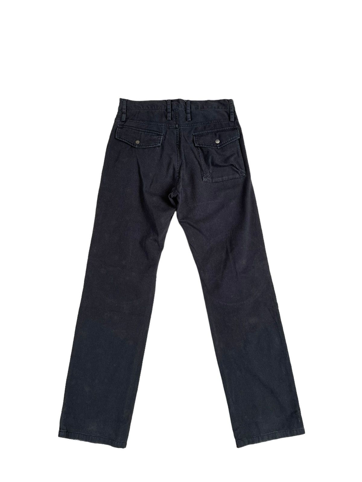 Vintage Vintage PPFM Fade Black Knee Patch Trouser Pant Size US 32 / EU 48 - 2 Thumbnail