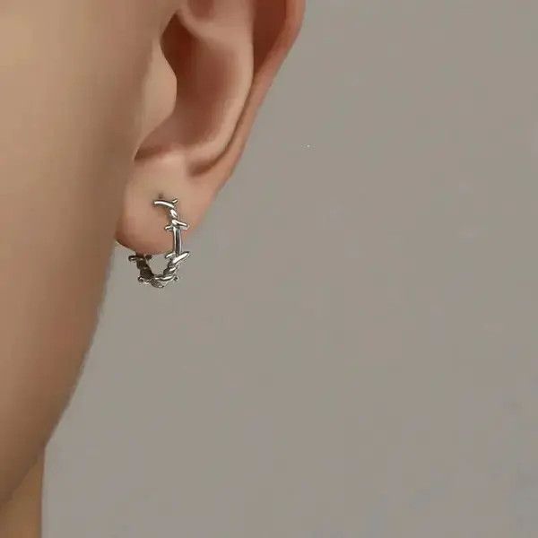 Jewelry Torn punk earrings （1pairs） Size ONE SIZE - 4 Thumbnail