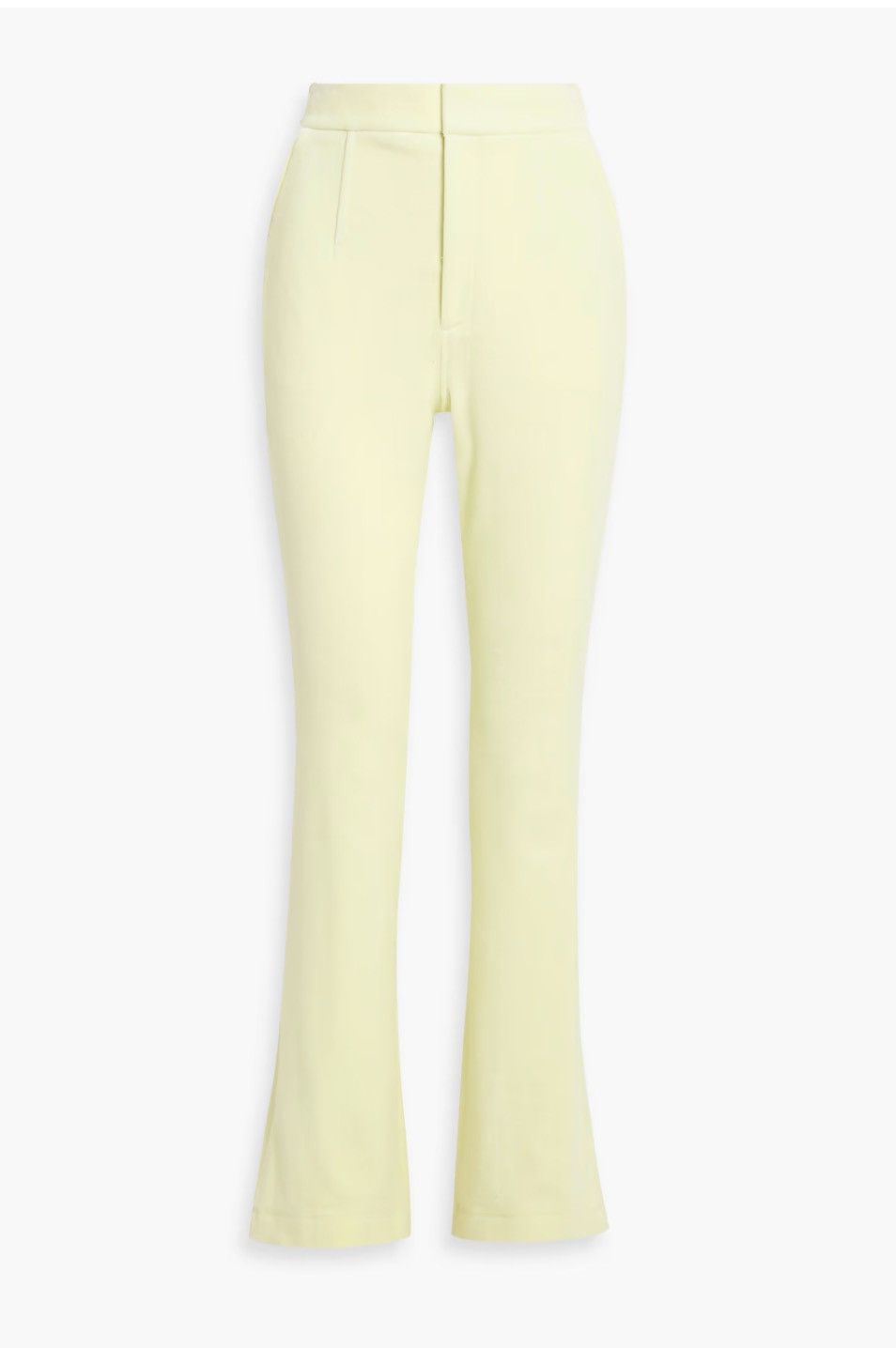 Alexander Wang Alexander Wang Bootcut Pants XS Pastel Yellow Chenille Size 25" / US 0 / IT 36 - 1 Thumbnail