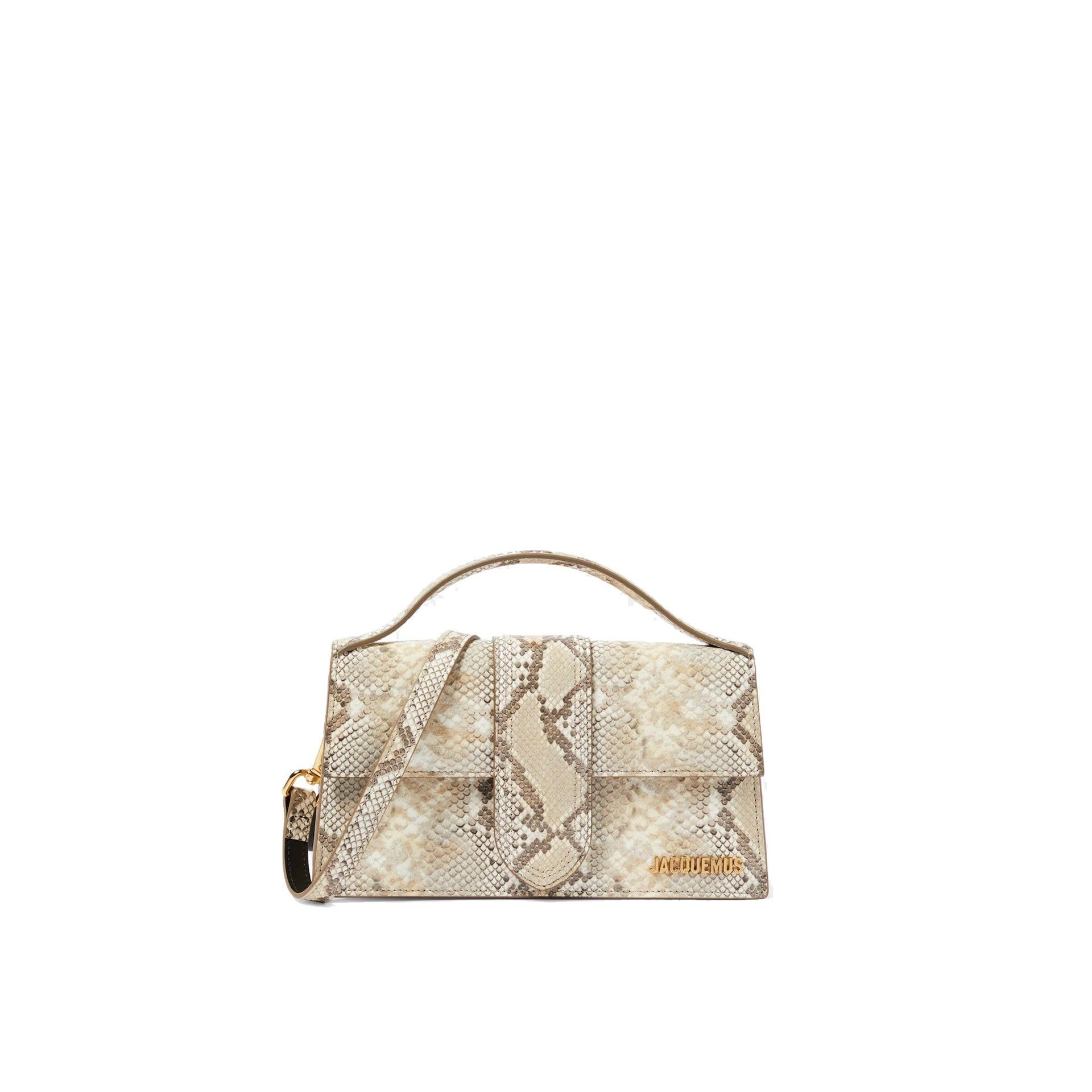 Jacquemus Jacquemus Le Grand Bambino Flap Bag Python Skin Size ONE SIZE - 1 Thumbnail