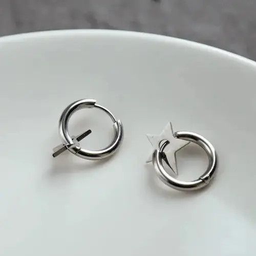 Cantarelli Retro star stud earrings Size ONE SIZE - 3 Thumbnail