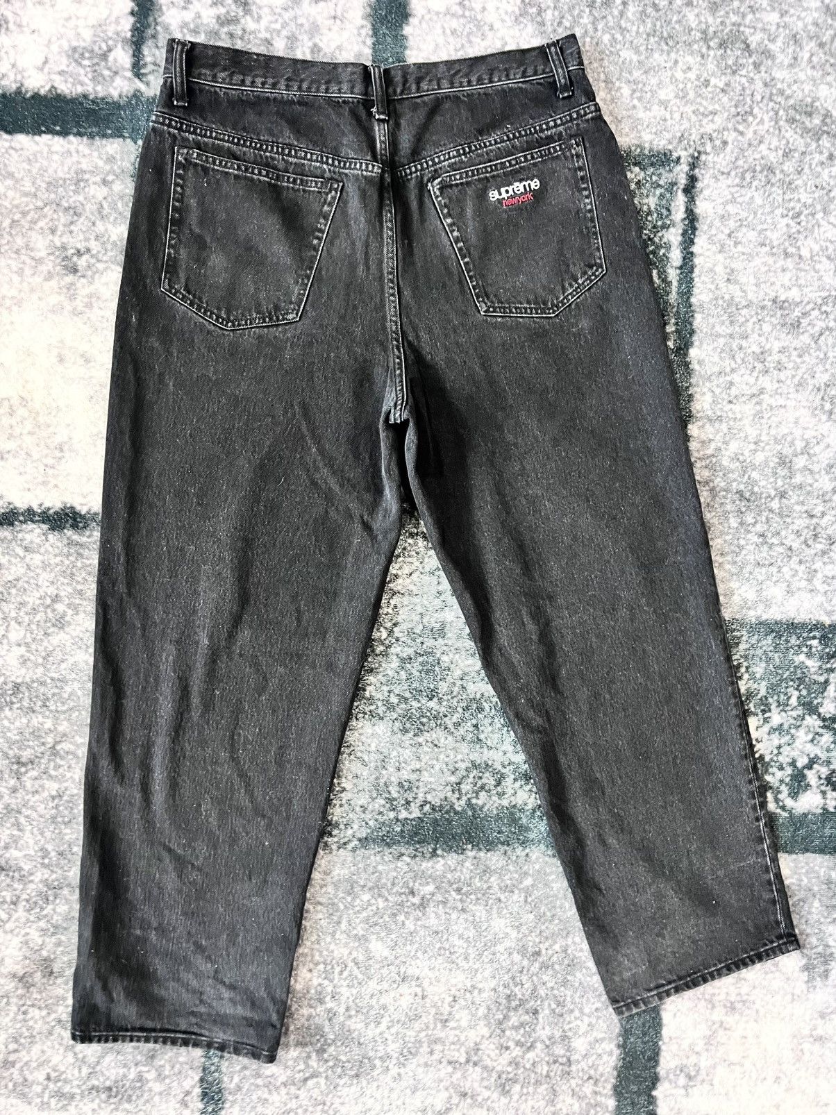 Supreme 2024 supreme baggy jeans ‘black’ Size US 32 / EU 48 - 6 Thumbnail