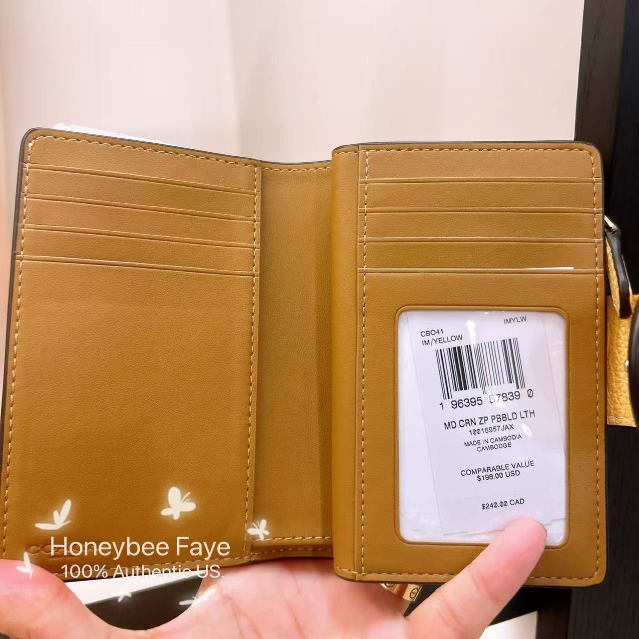 Coach Medium Corner Zip Wallet CBO41 Size ONE SIZE - 3 Thumbnail