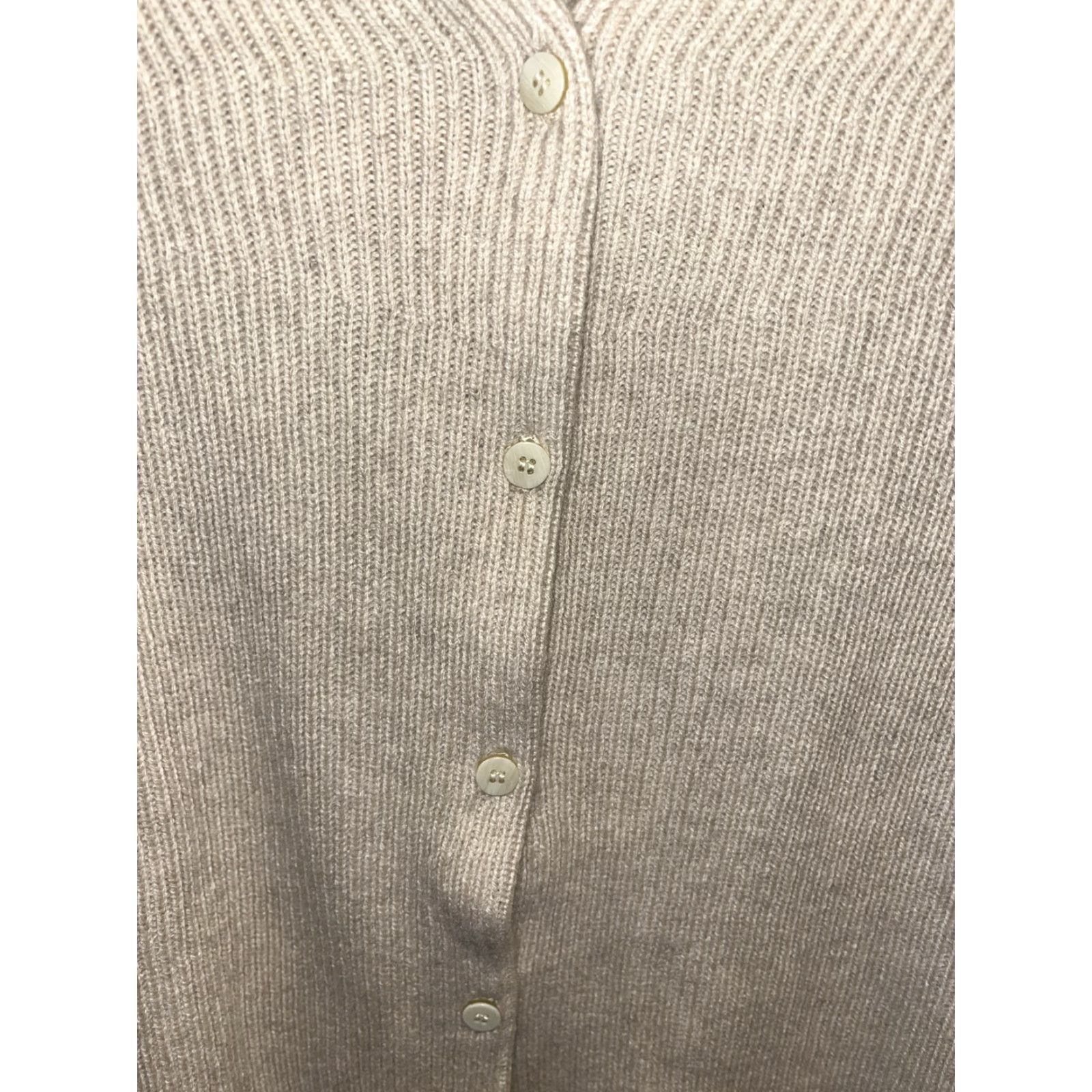 Theory Theory Cardigan Contoured Cashmere Beige Size P Women Size S / US 4 / IT 40 - 3 Thumbnail