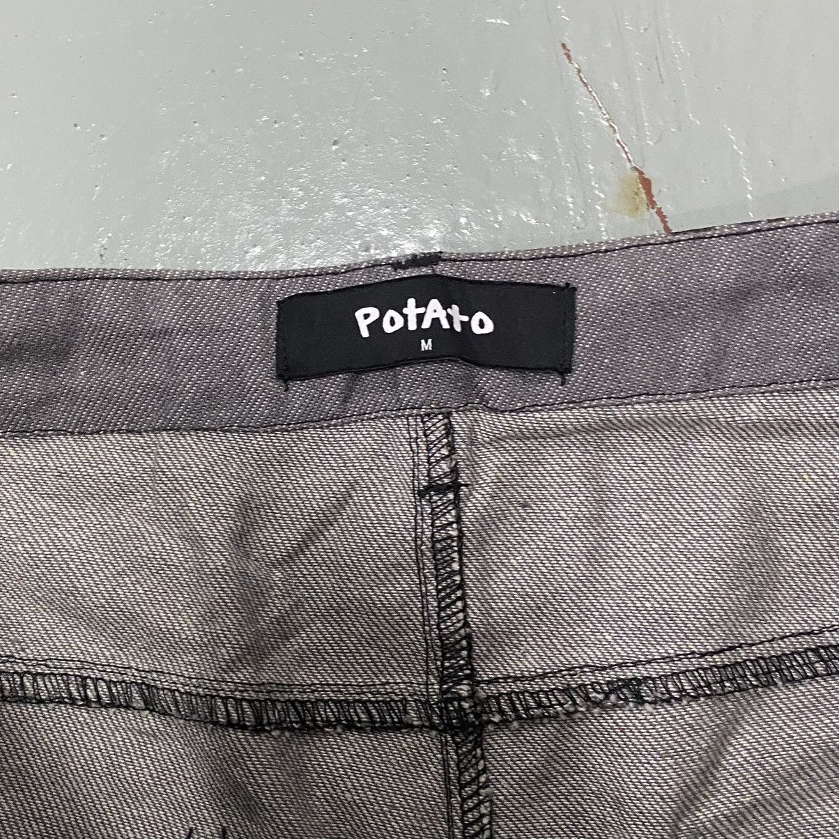 Imran Potato Imran Potato Gucci Logo Monogram Split Pants Size US 38 / EU 54 - 8 Thumbnail