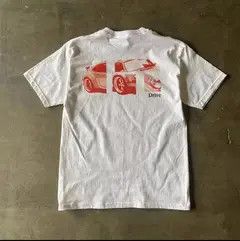 Japanese Brand VIBE White casual retro dinosaur print t-shirt Size US M / EU 48-50 / 2 - 7 Thumbnail