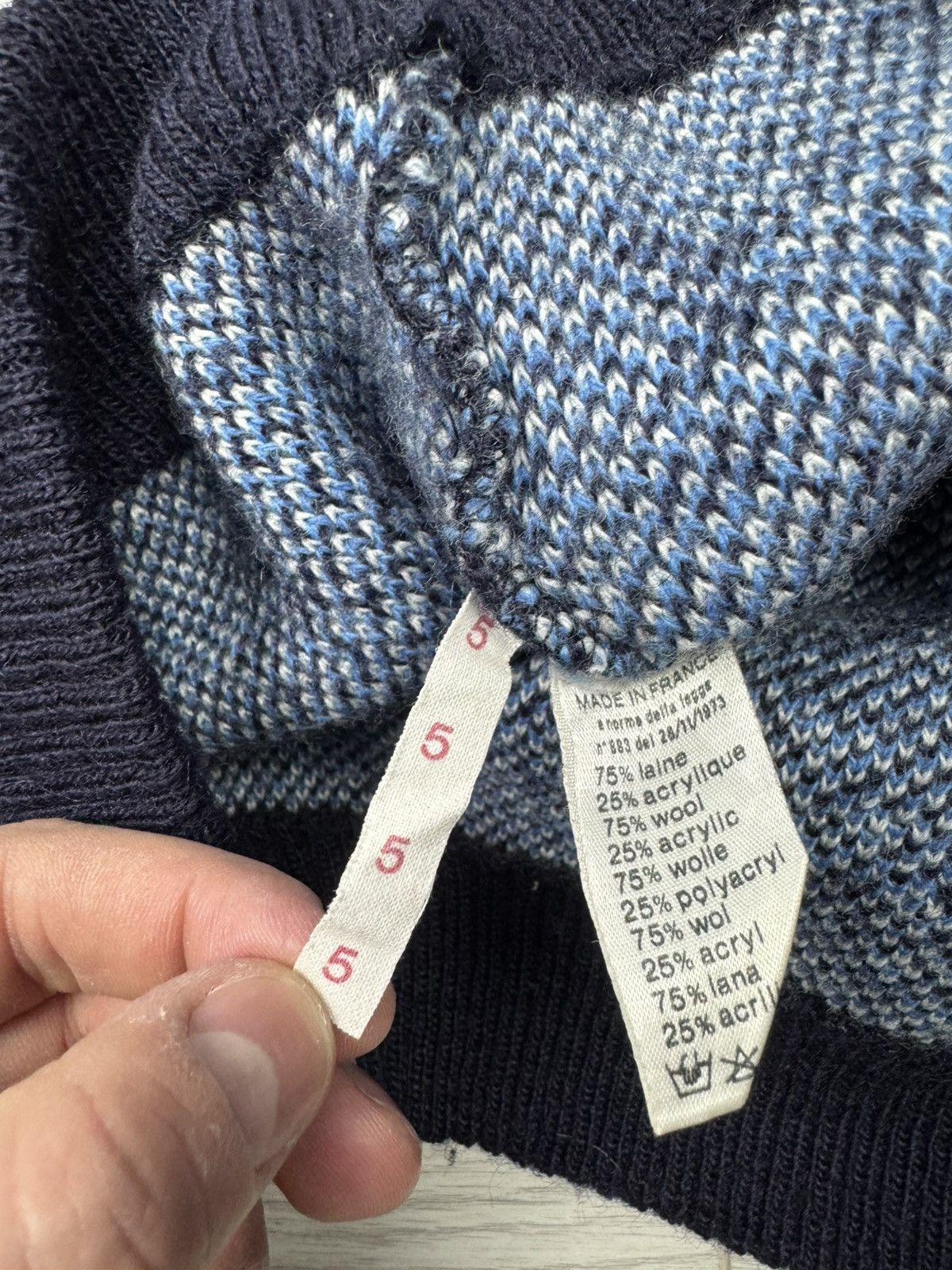 Lacoste × Vintage Vintage 90s Chemise Lacoste Sweater Size US L / EU 52-54 / 3 - 11 Thumbnail