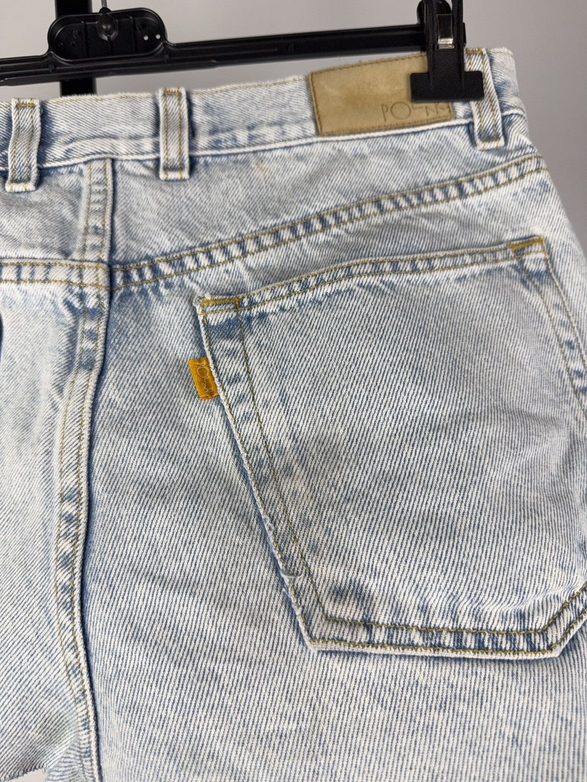 Vintage Polar Skate Co. 93 Denim Jeans Short Shorts Size 32 Size 32" / US 10 / IT 46 - 5 Thumbnail