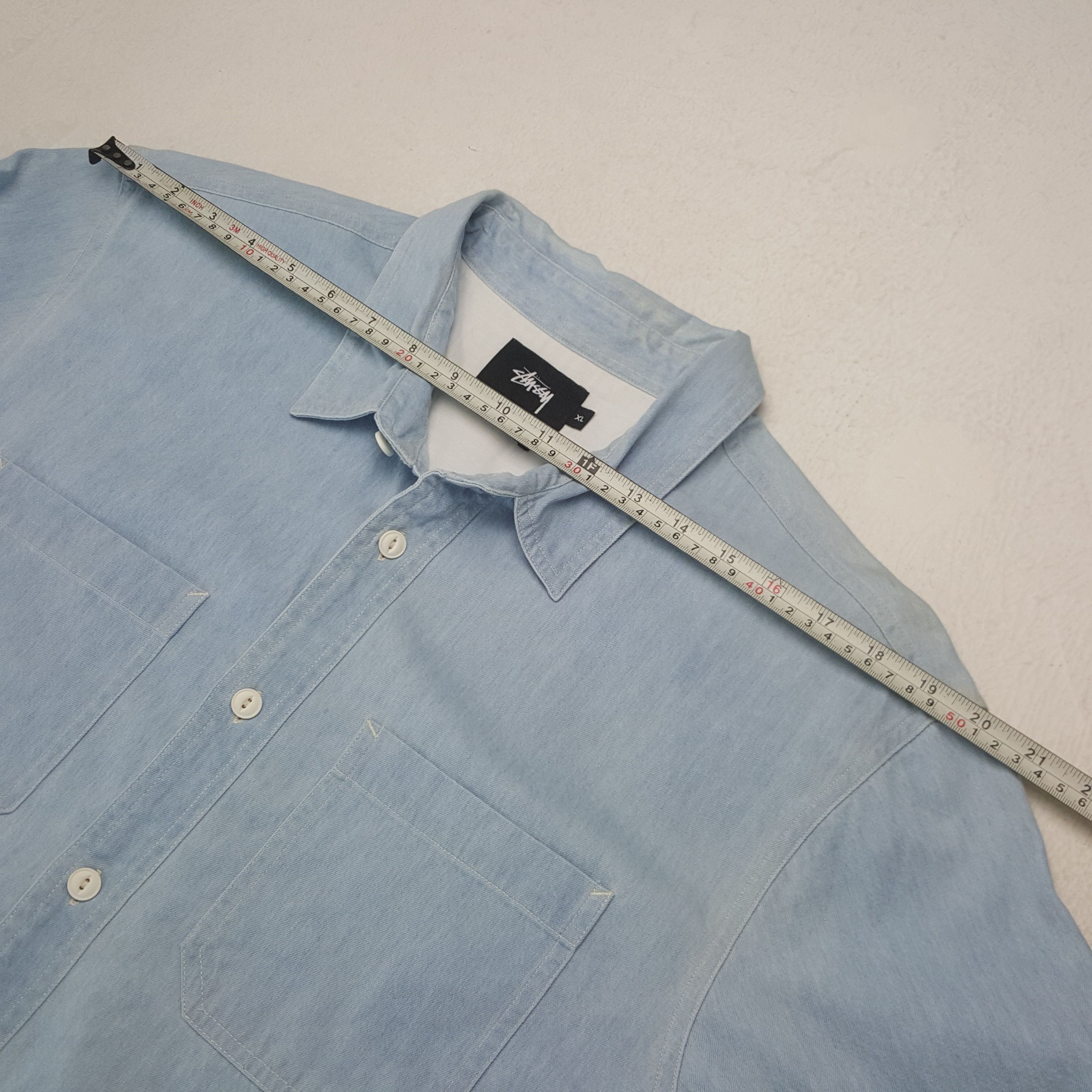 Stussy × Vintage Vintage Stussy American Streetwear Shirt Button Up C285N36 Size US XL / EU 56 / 4 - 5 Thumbnail
